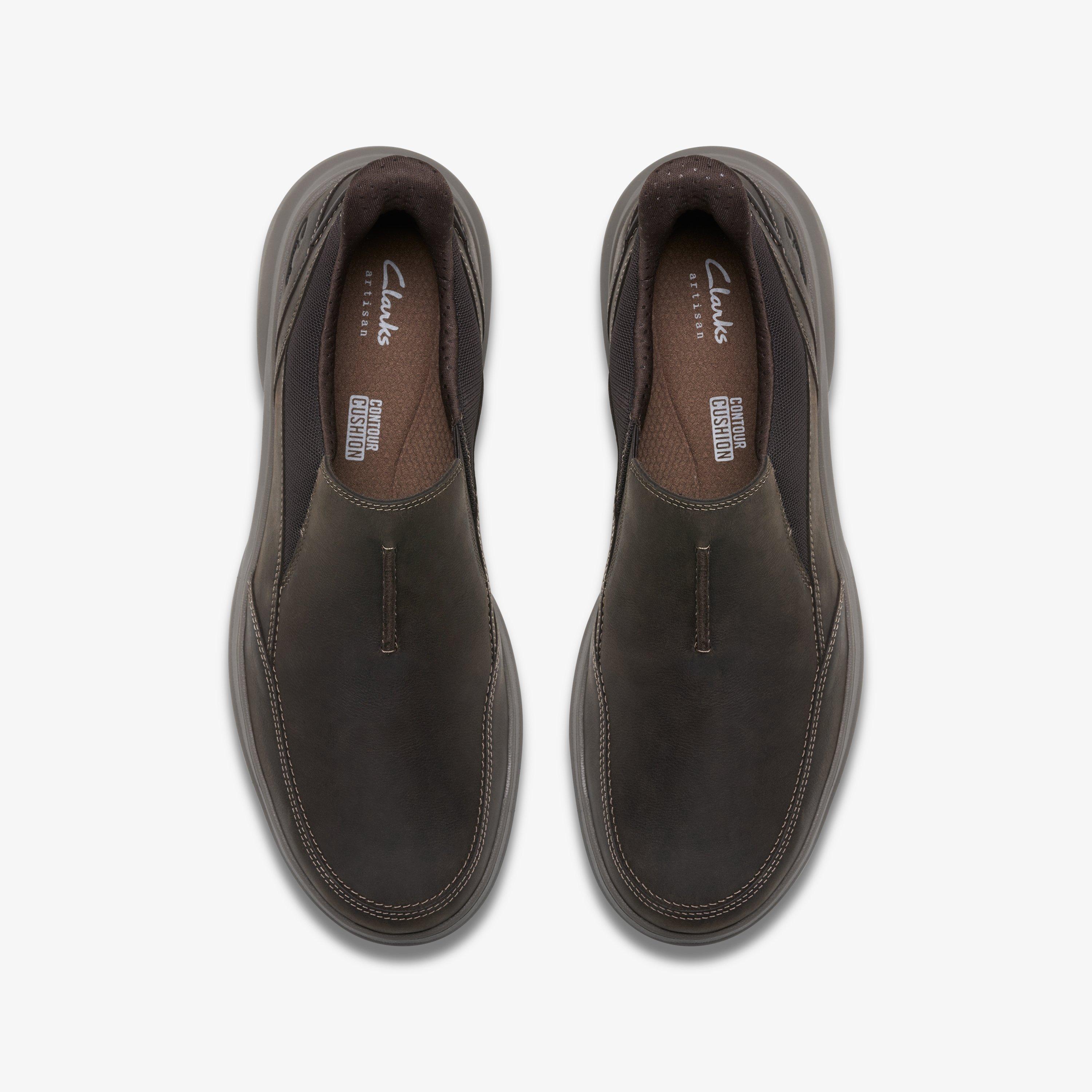 Mullan Step Dark Brown Lea