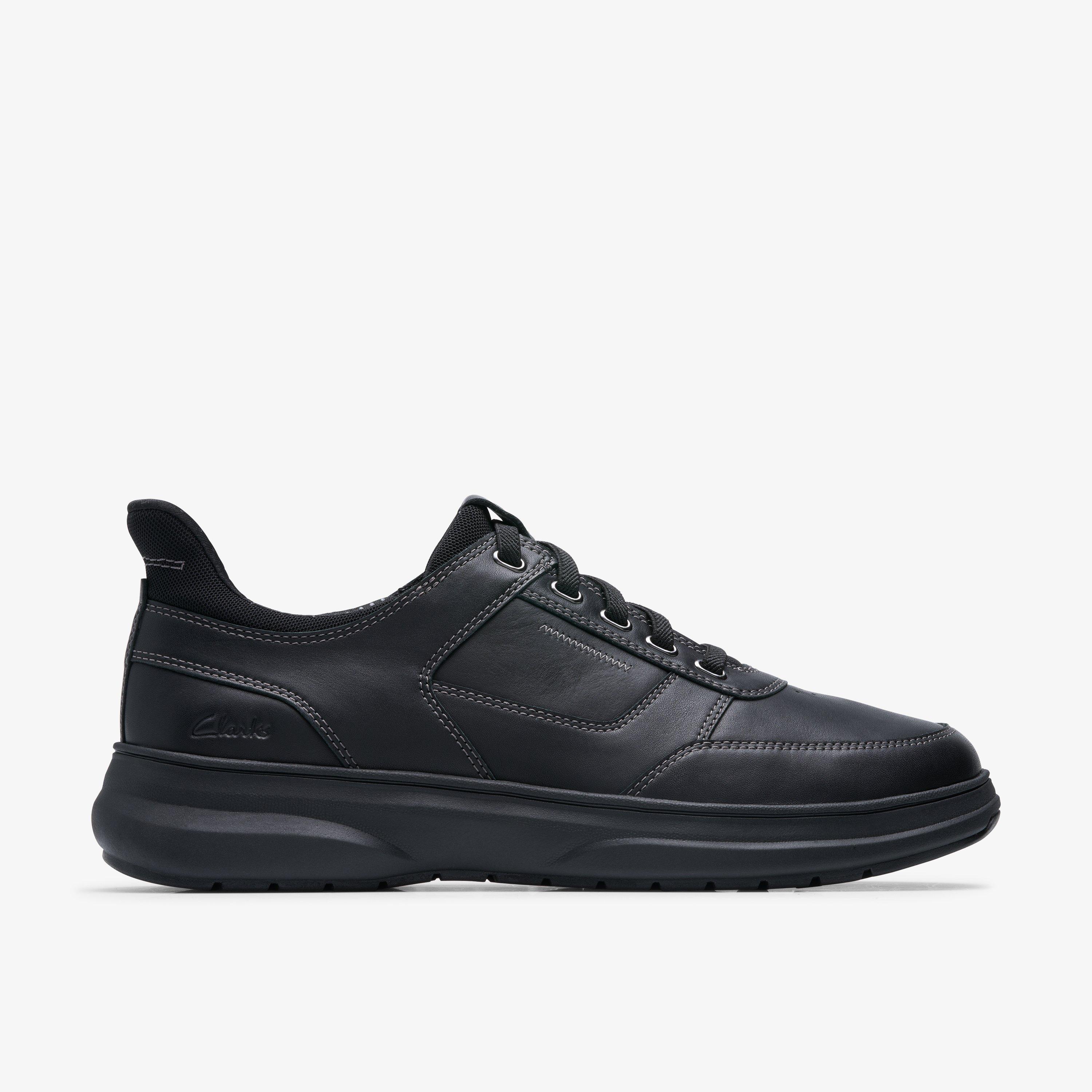 Clarks Mullan Easy Black Leather size 12