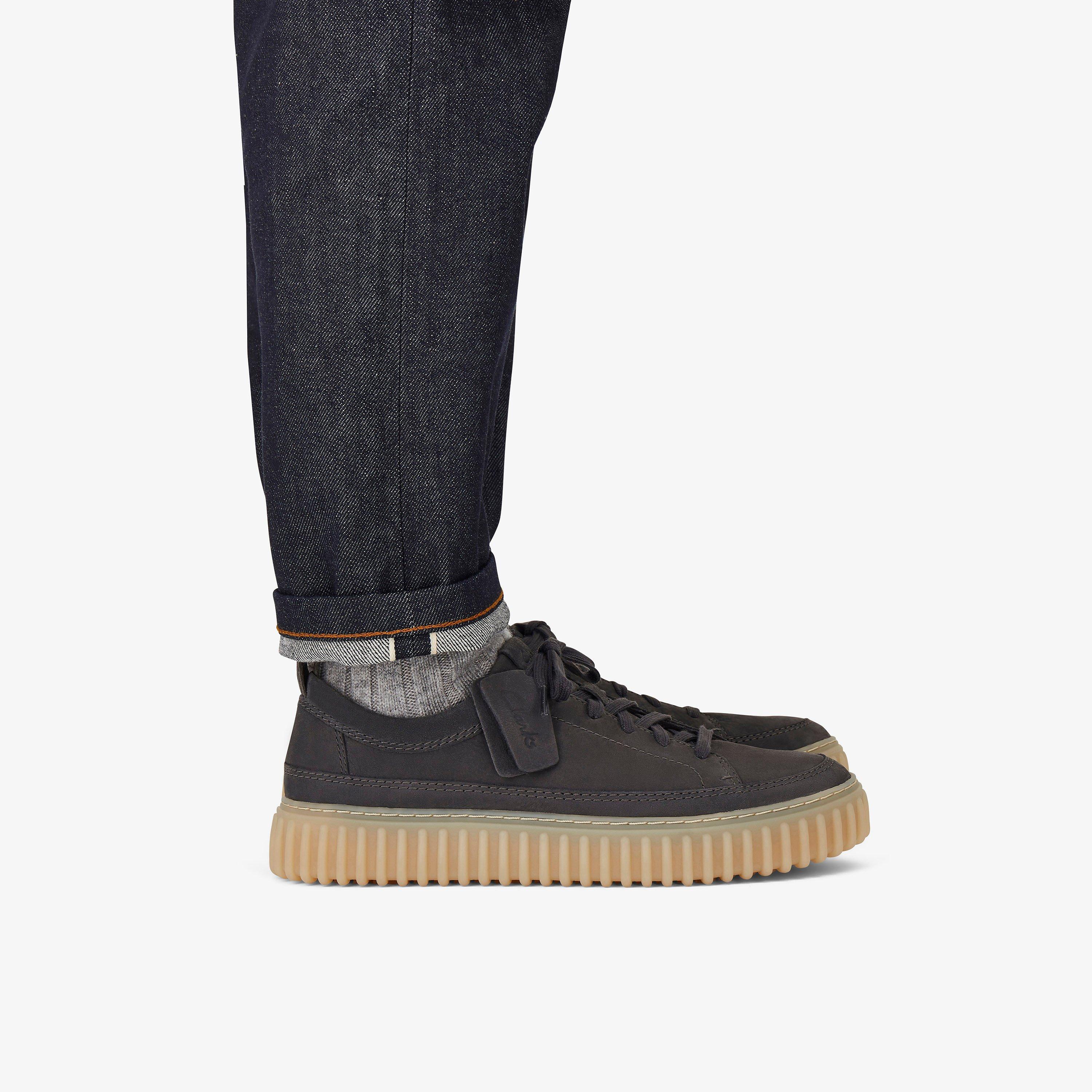 Torhill Lace Dark Grey Nubuck