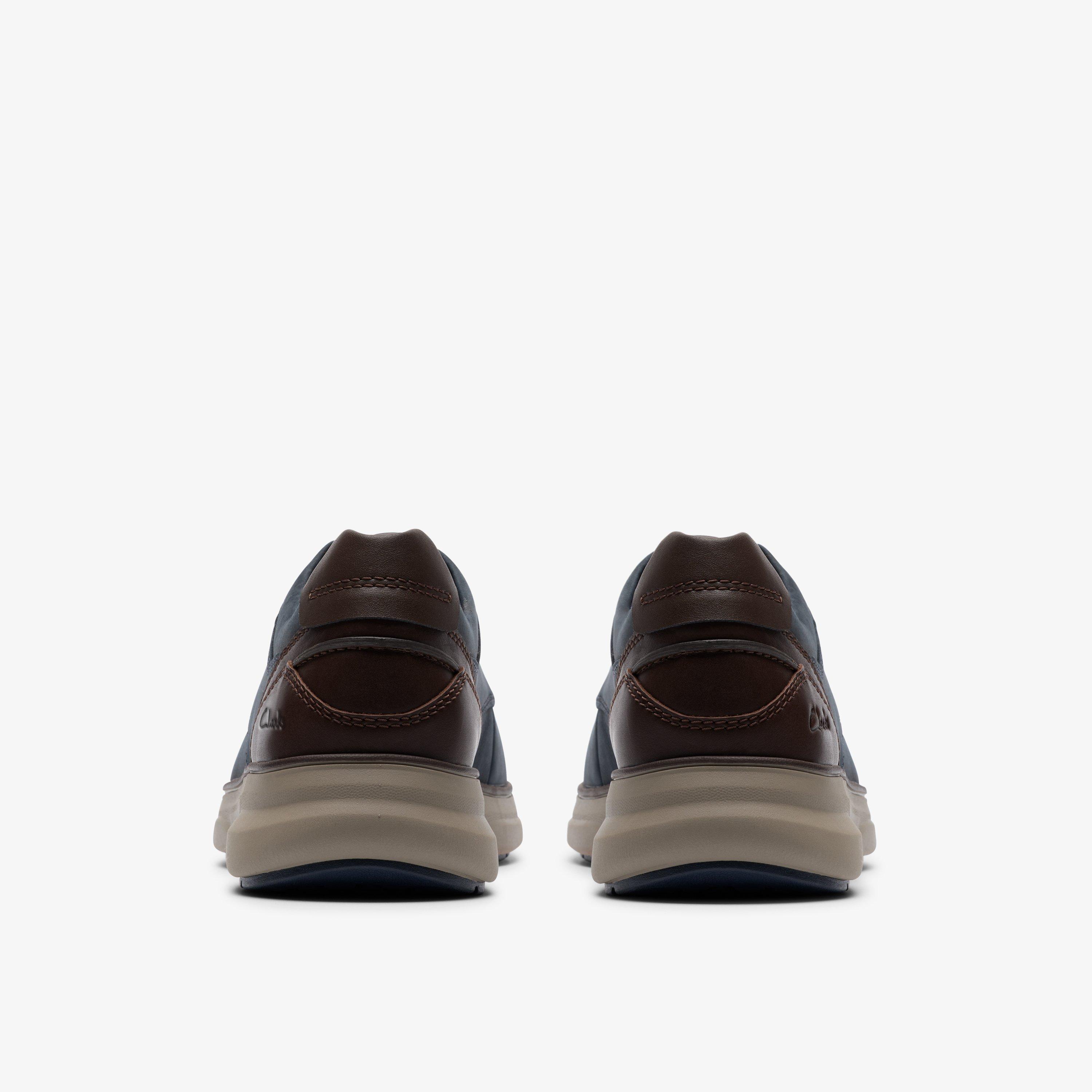 Clarks Zapatillas de Piel Mullan Moc marrón - Tienda calzado