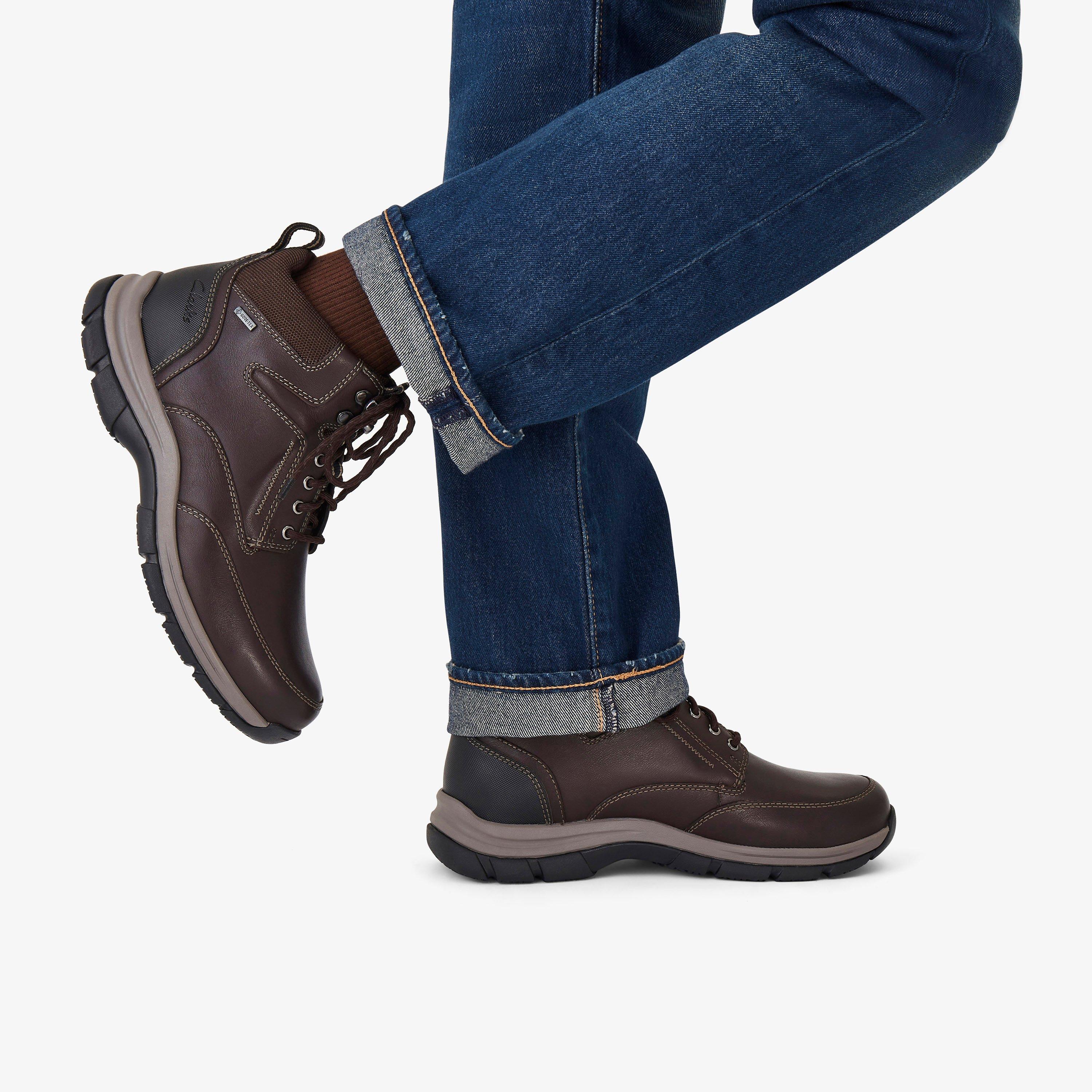 Spypath Hi GTX Dark Brown Lea