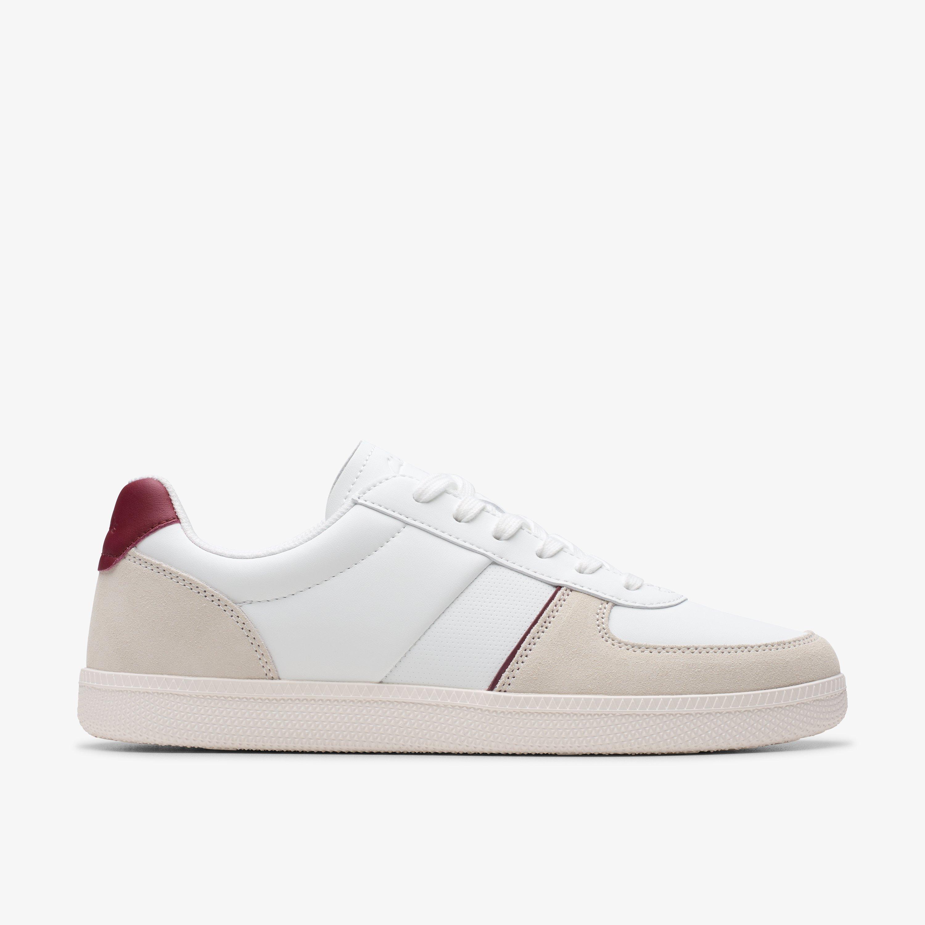 Fosse Go White Trainers Lace Up, view 1 of 6