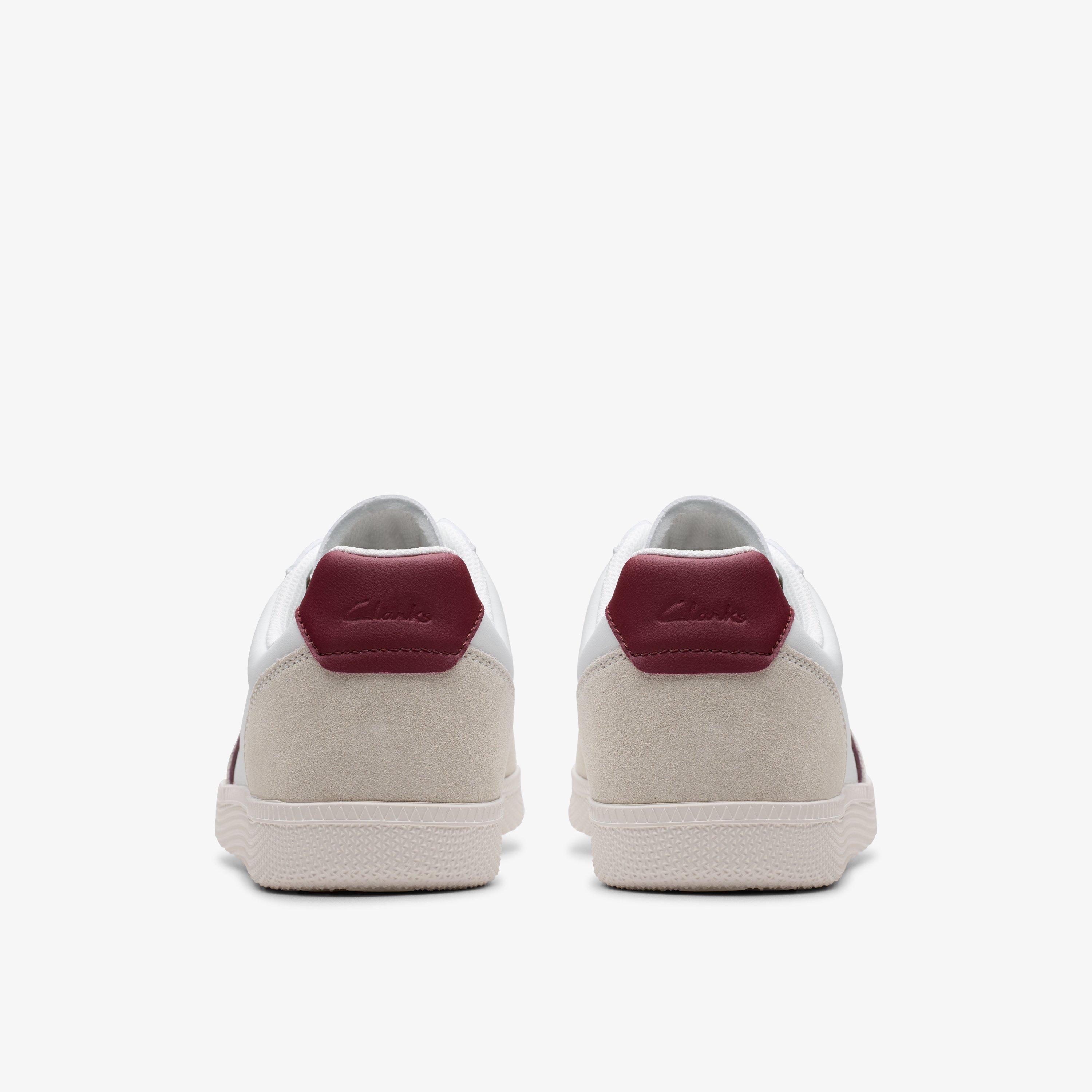 Mens Fosse Go White Lace Up Trainers | Clarks