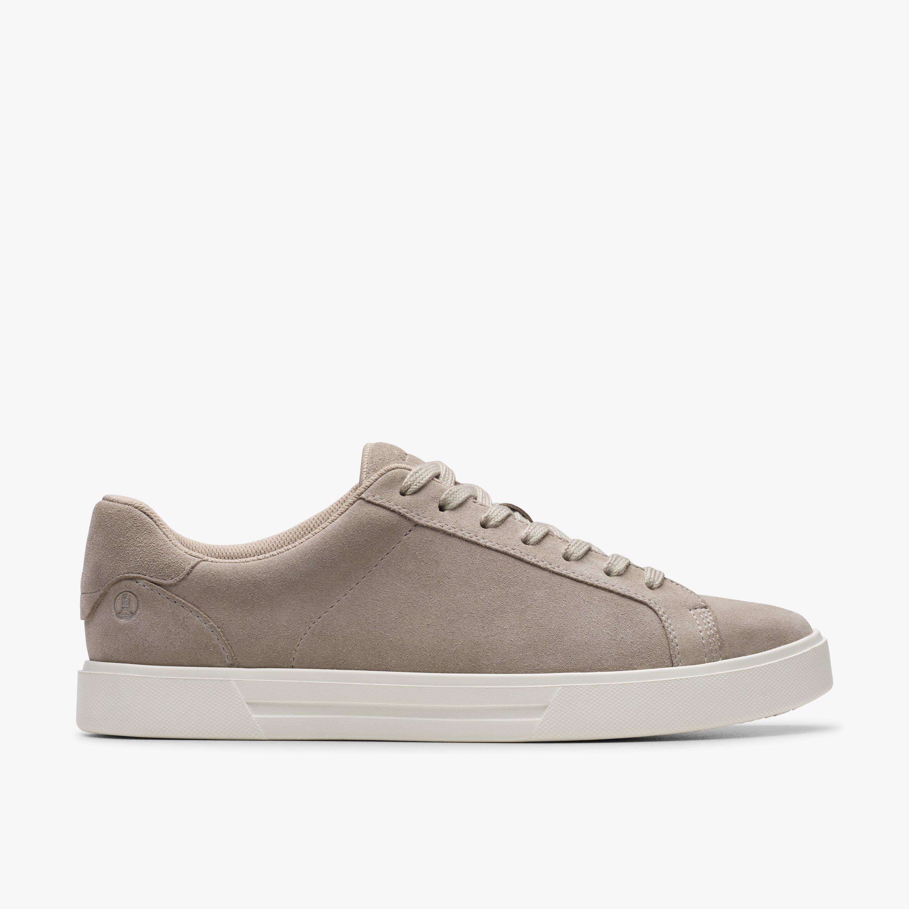 Romsey Lace Grey Suede Trainers, view 1 of 6