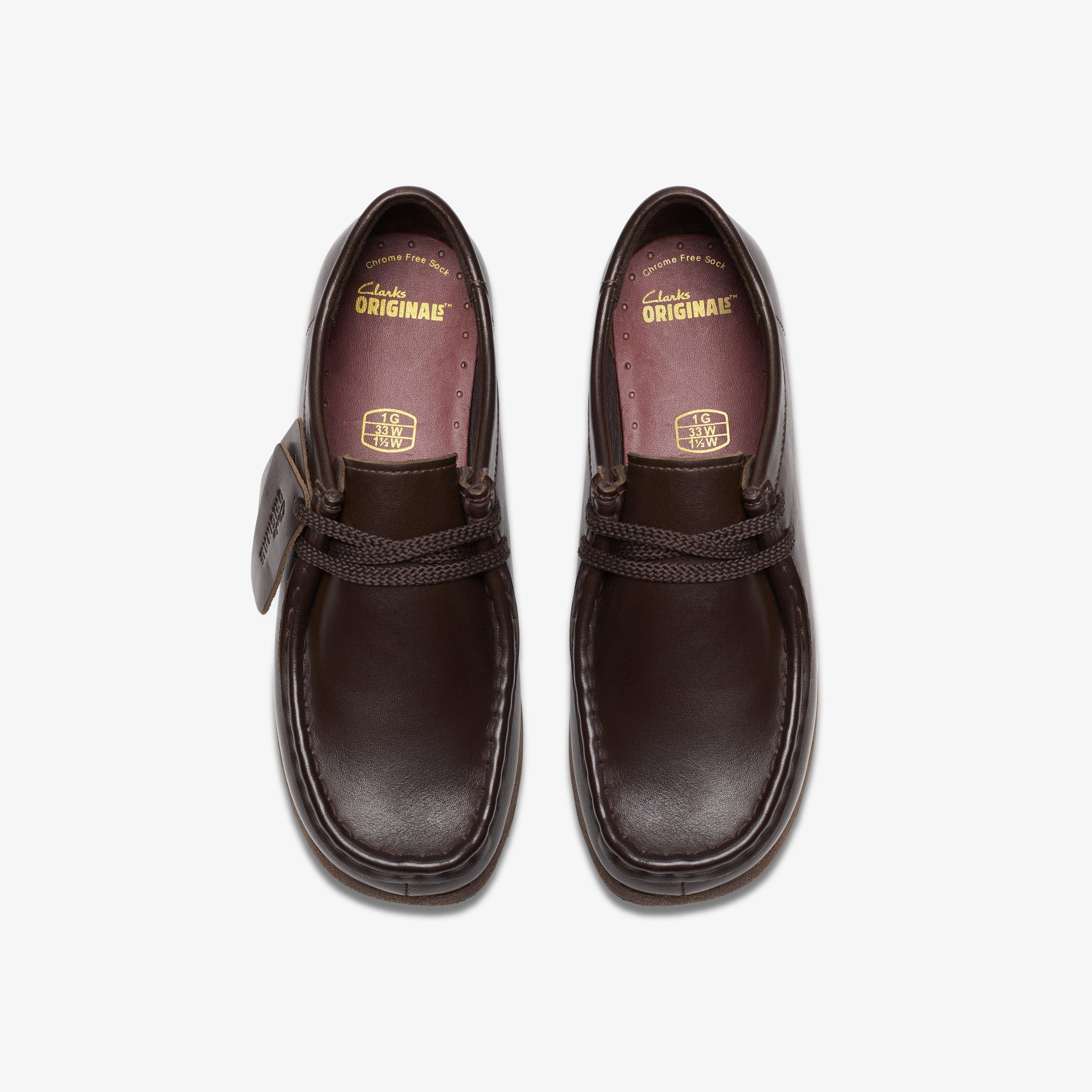 Wallabee Kids Dark Brown Wallabees, view 6 of 6