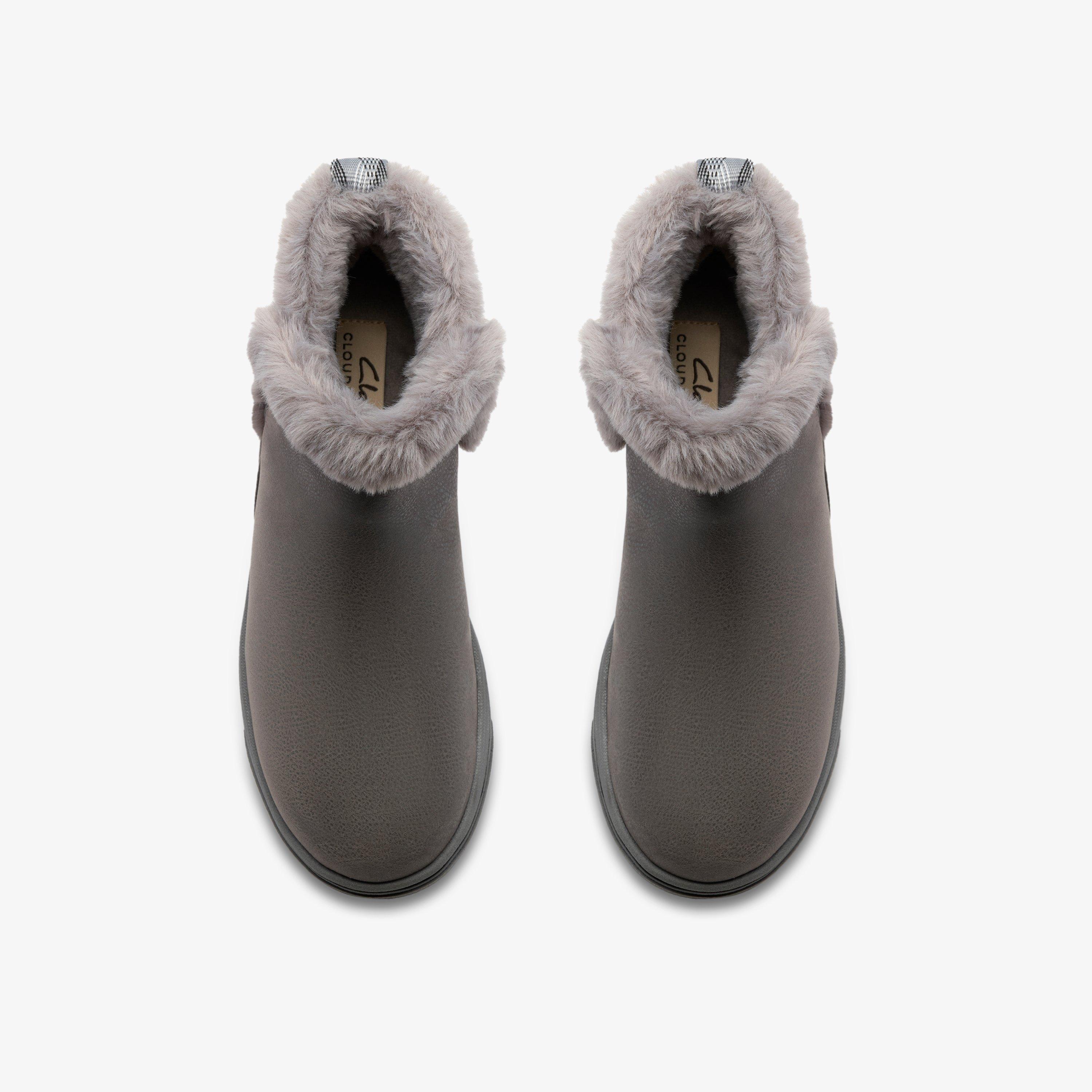 Brinkley Fur Dark Grey Combi