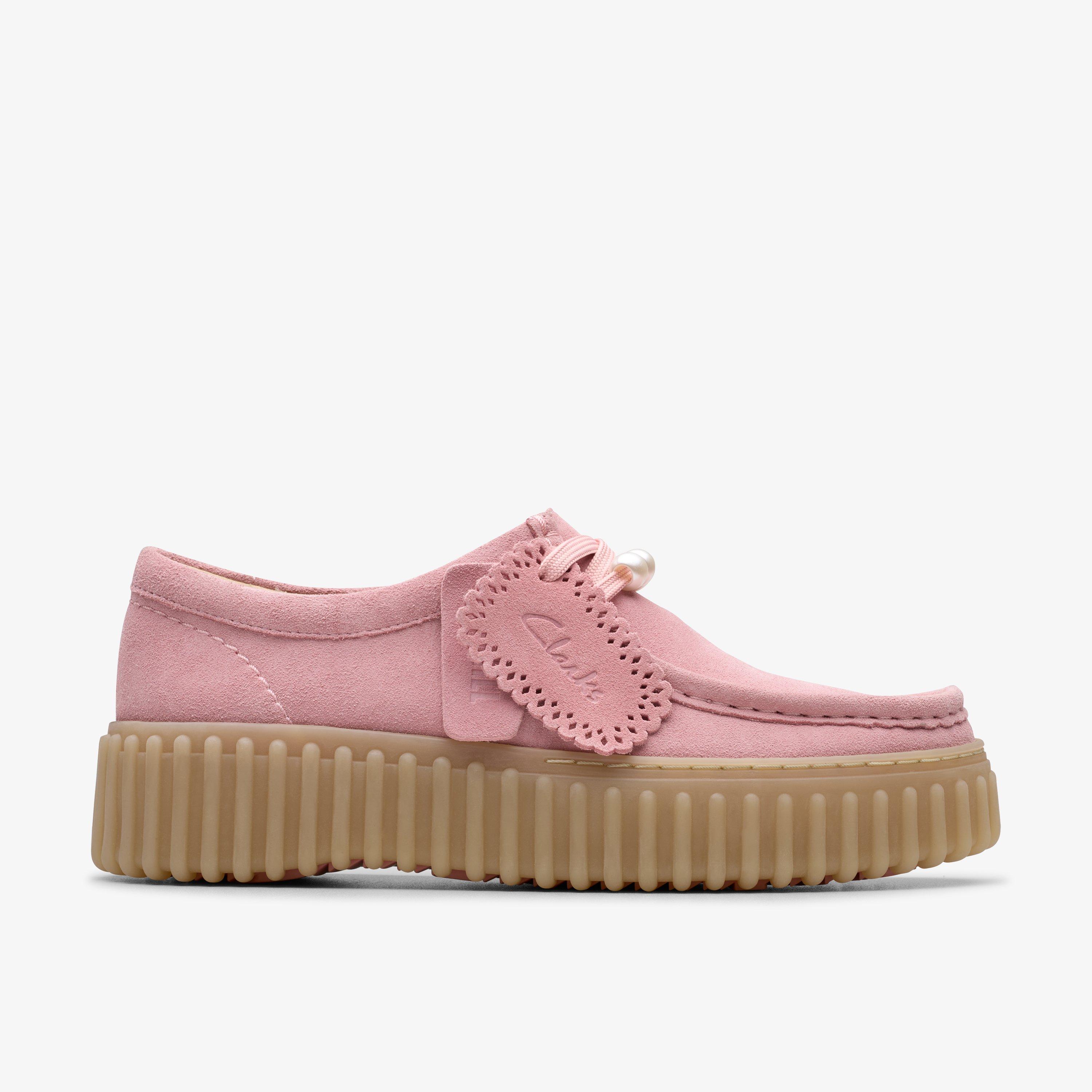 Clarks Torhill Bee ダスティローズスエード 37 Womens Torhill Bee Dusty Rose Suede Shoes | Clarks