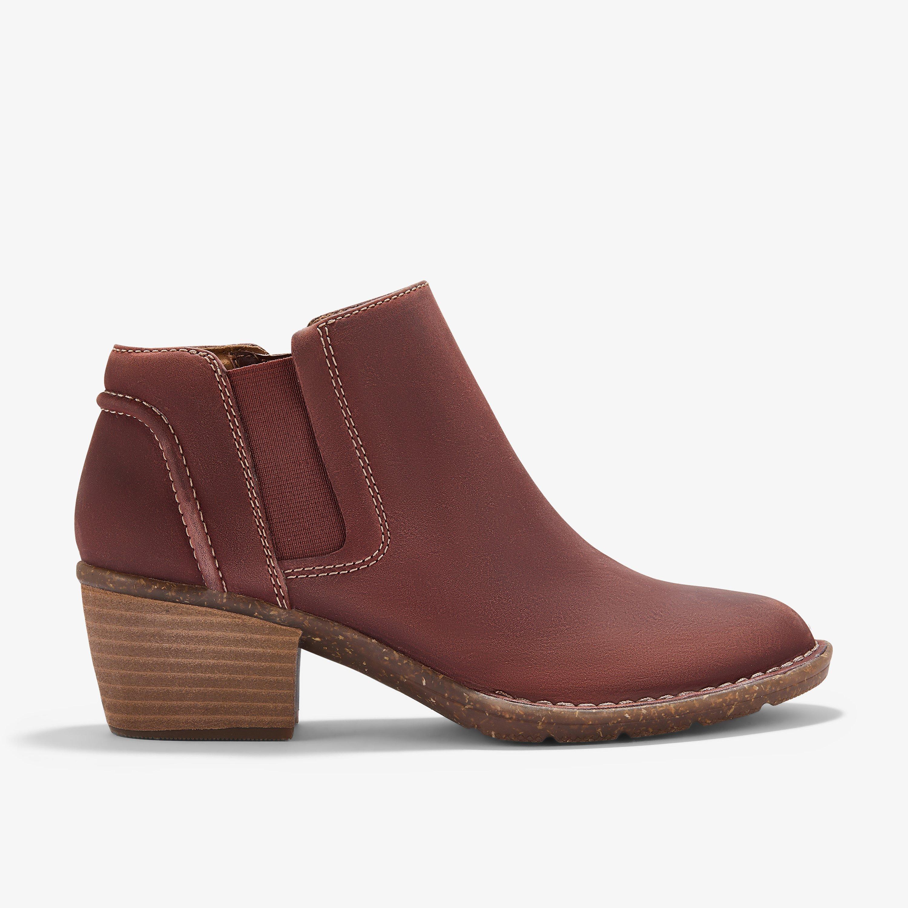 Kastela Lo Chestnut Leather Ankle Boots, view 1 of 6