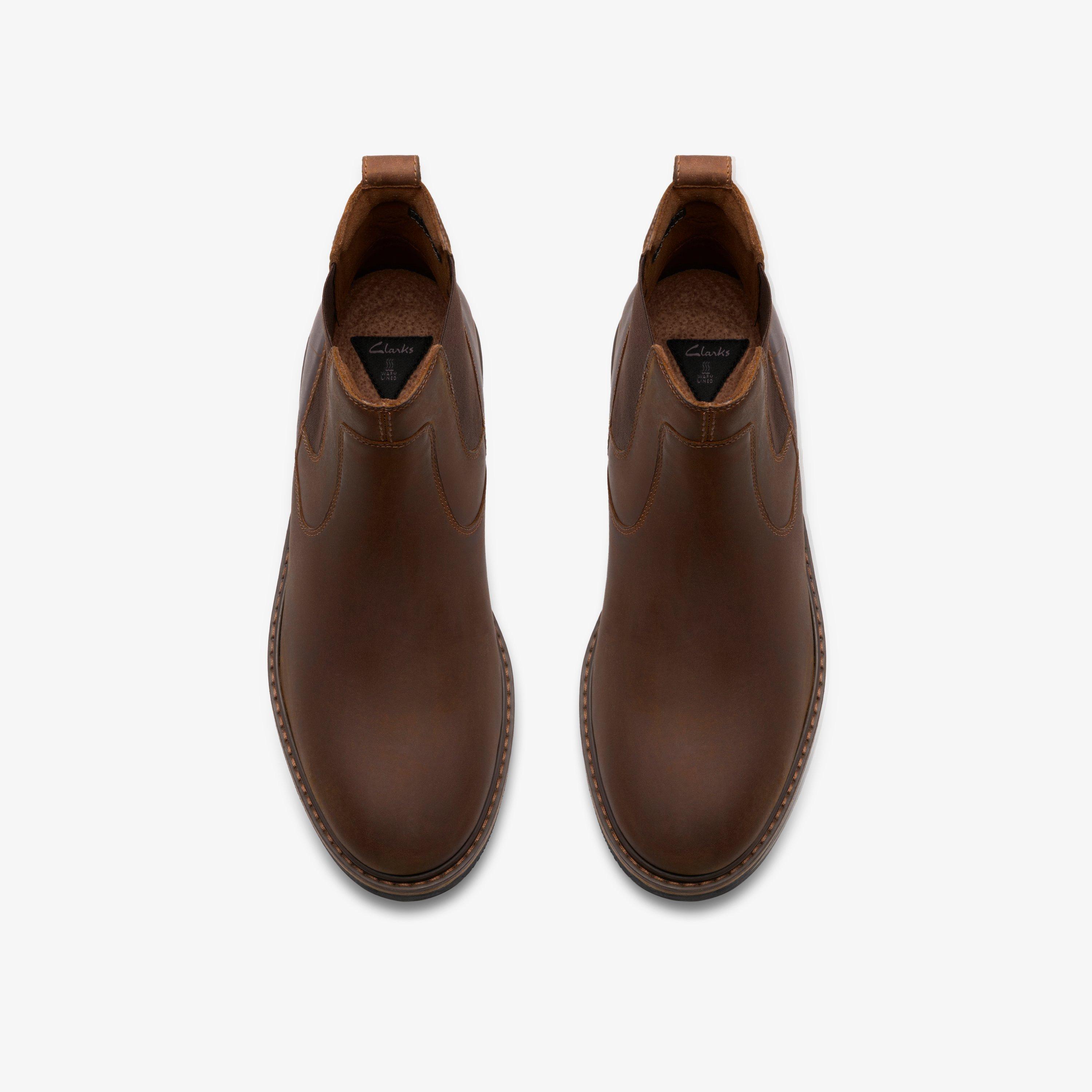 Newford Easy Waterproof Beeswax Warmlined Ankle Boots Chelsea Boots, view 7 of 9