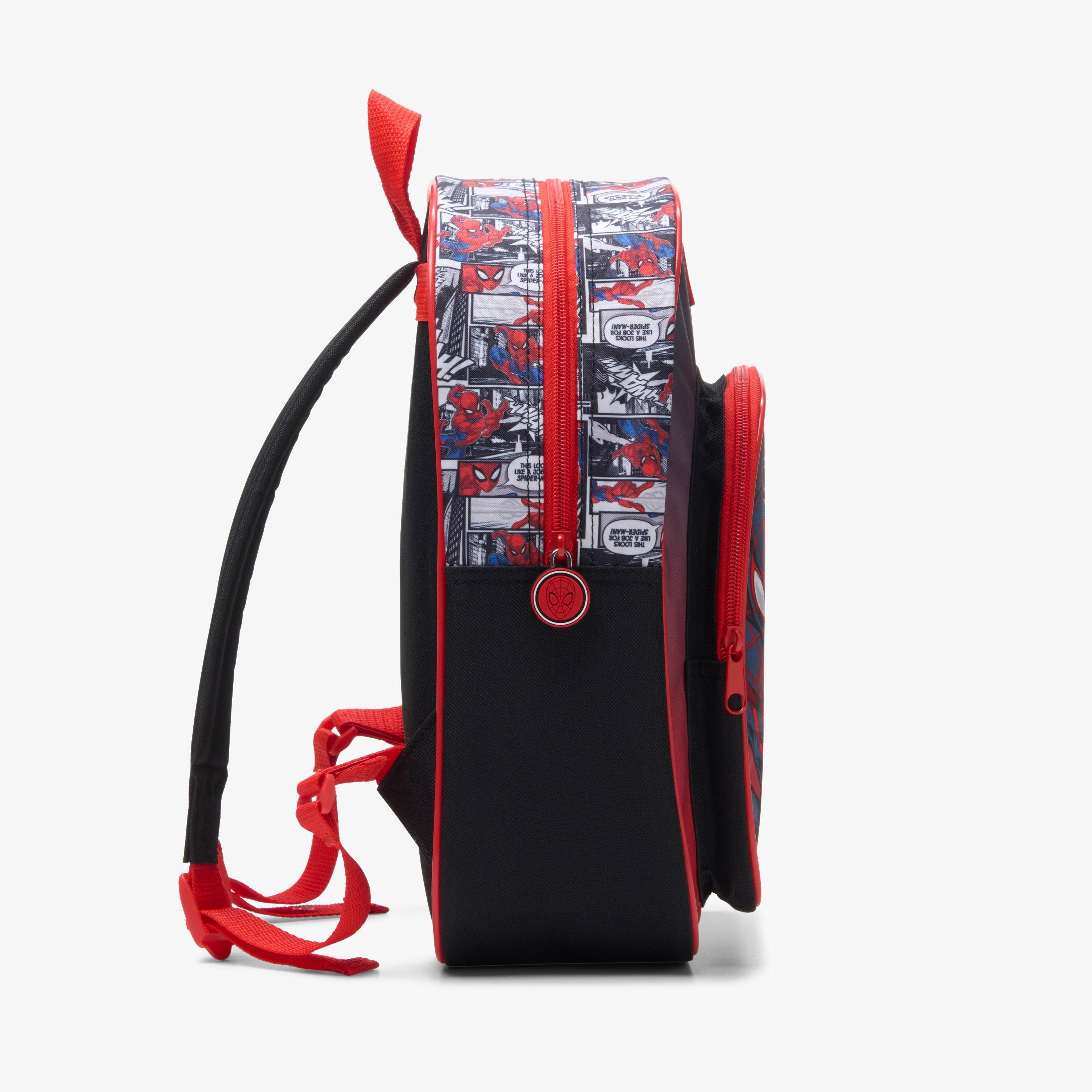Spiderman Bag Medium Black/Red Backpack, view 3 of 4