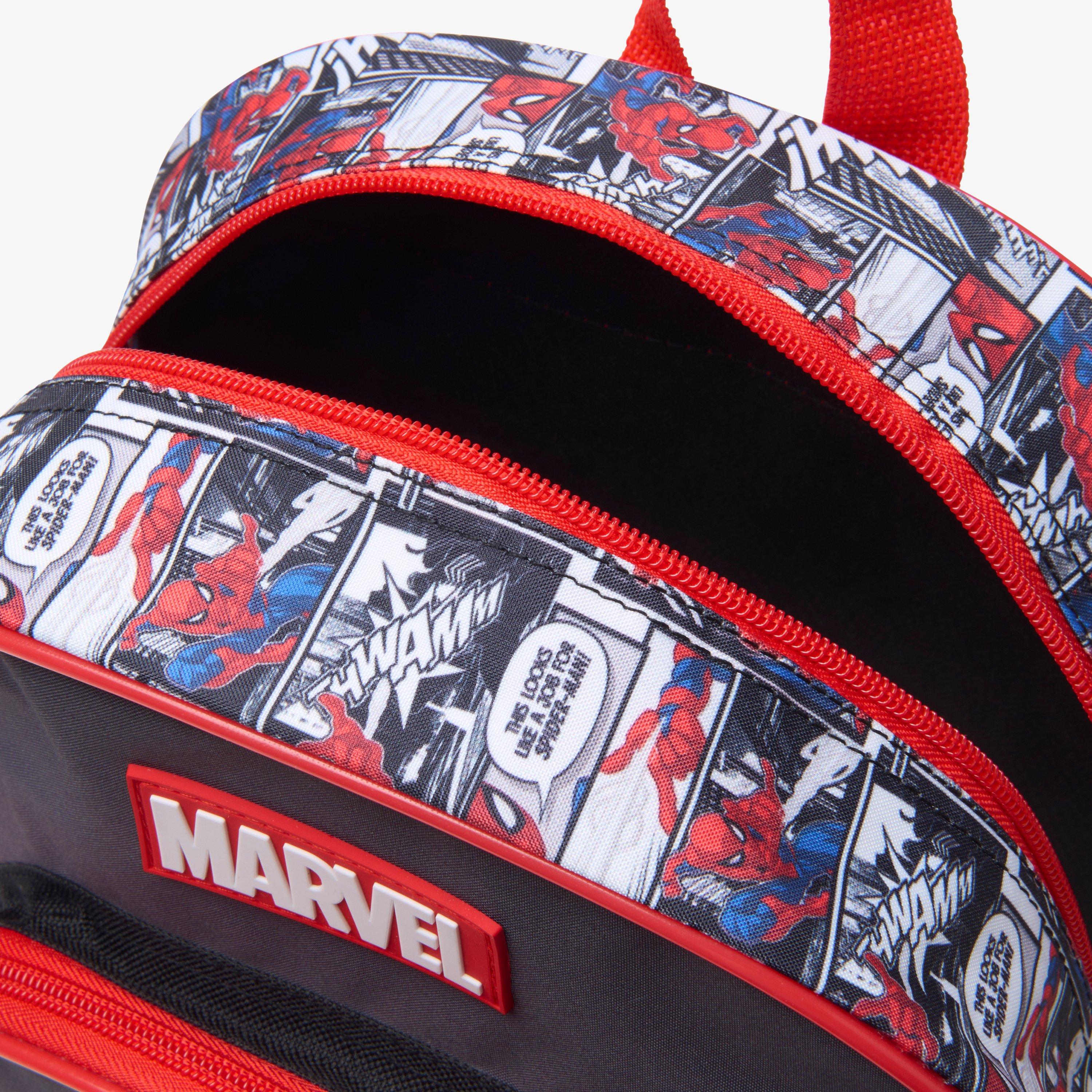 Spiderman Bag Medium Black/Red Backpack, view 4 of 4