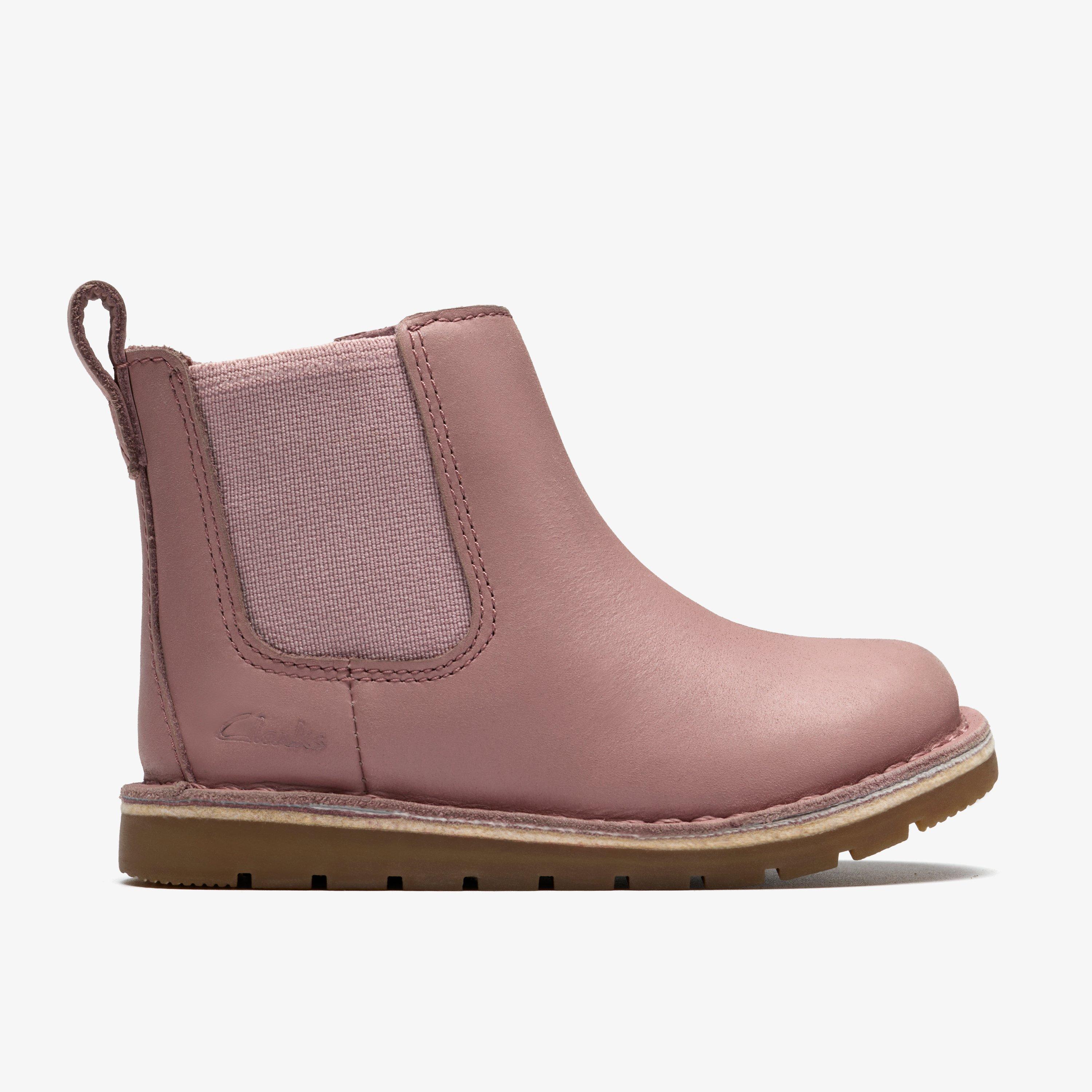 Joyful Sky Toddler Vieux rose Bottines, view 1 of 6