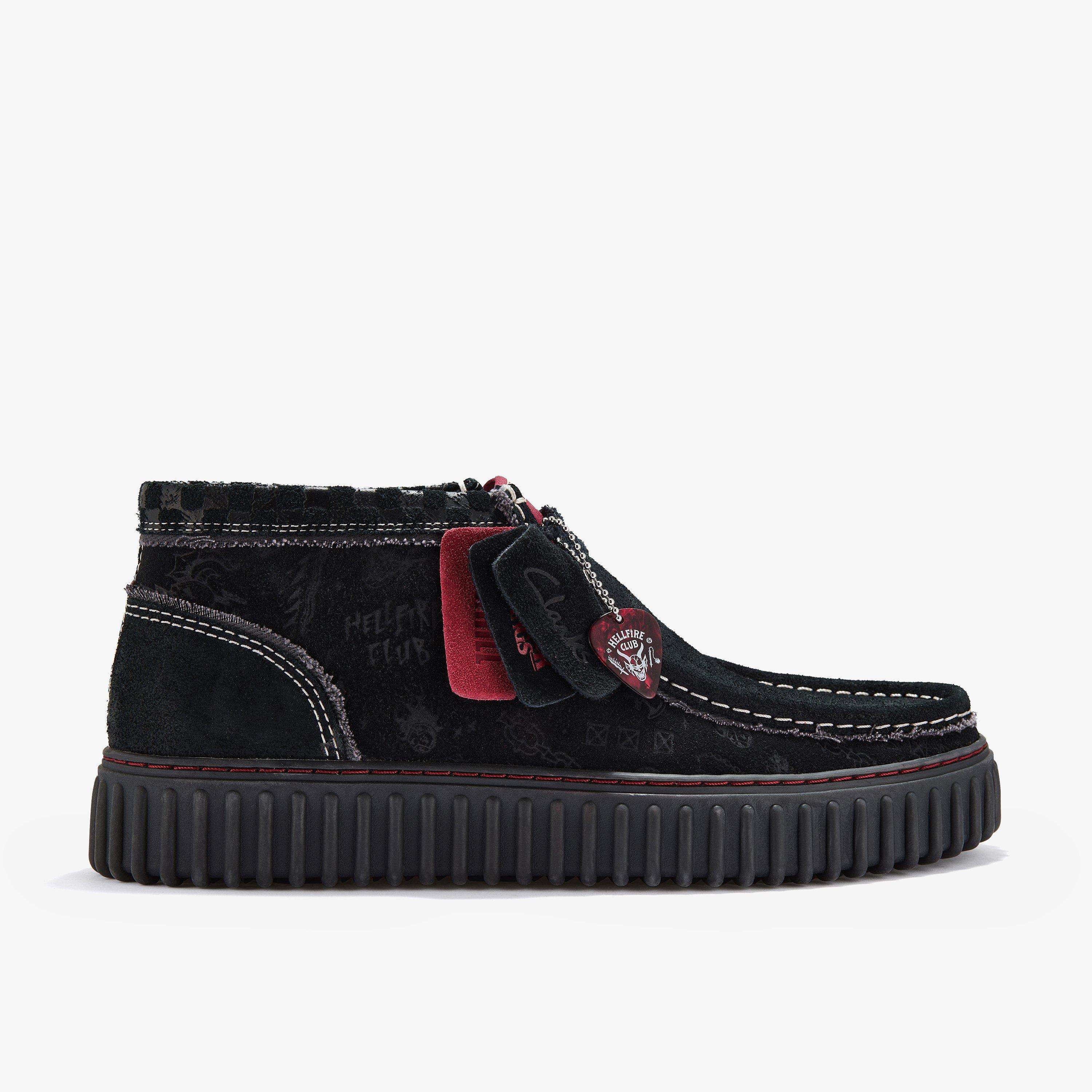 Clarks Stranger Things X Torhill Hi In Black