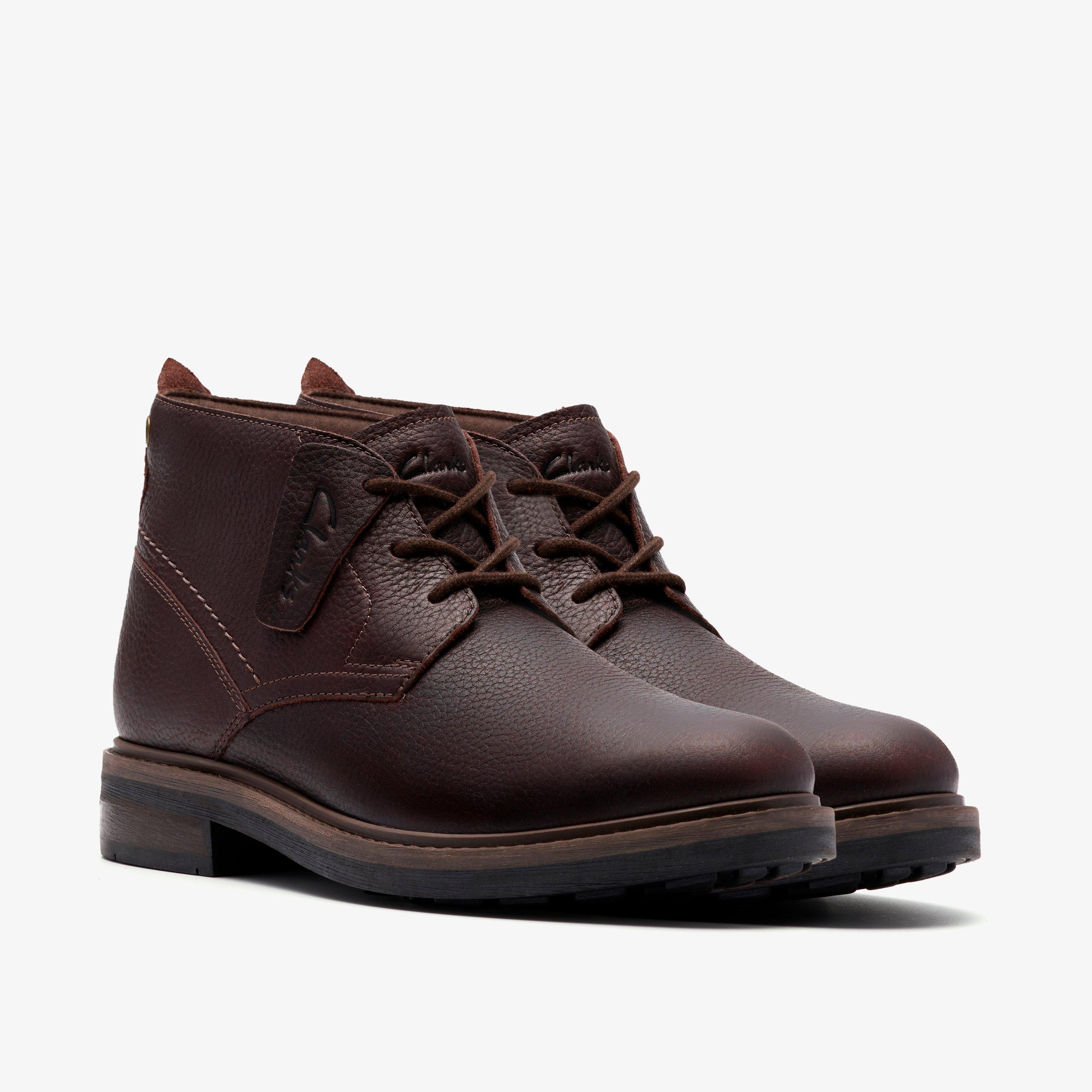Newford Mid WP Brown WLined Lea