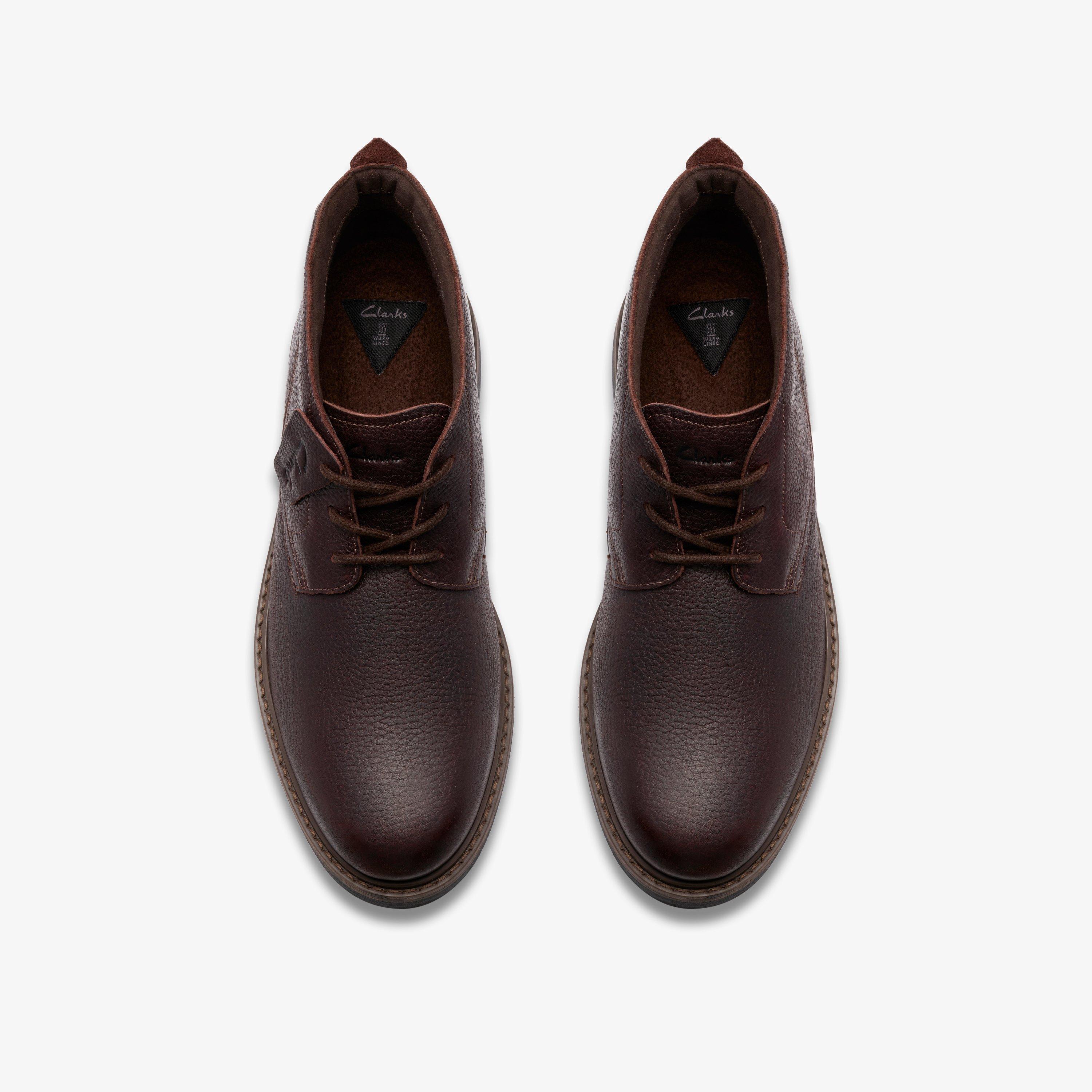 Newford Mid WP Brown WLined Lea