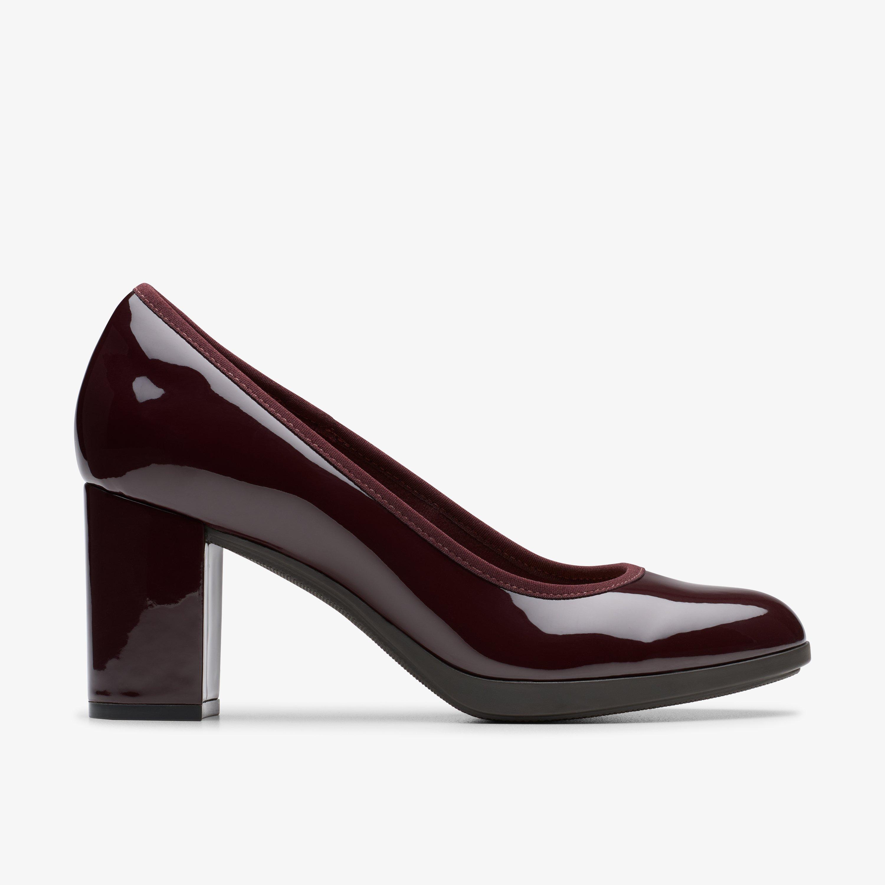 Bayla Carly Merlot Heels Court Shoes, view 1 of 6