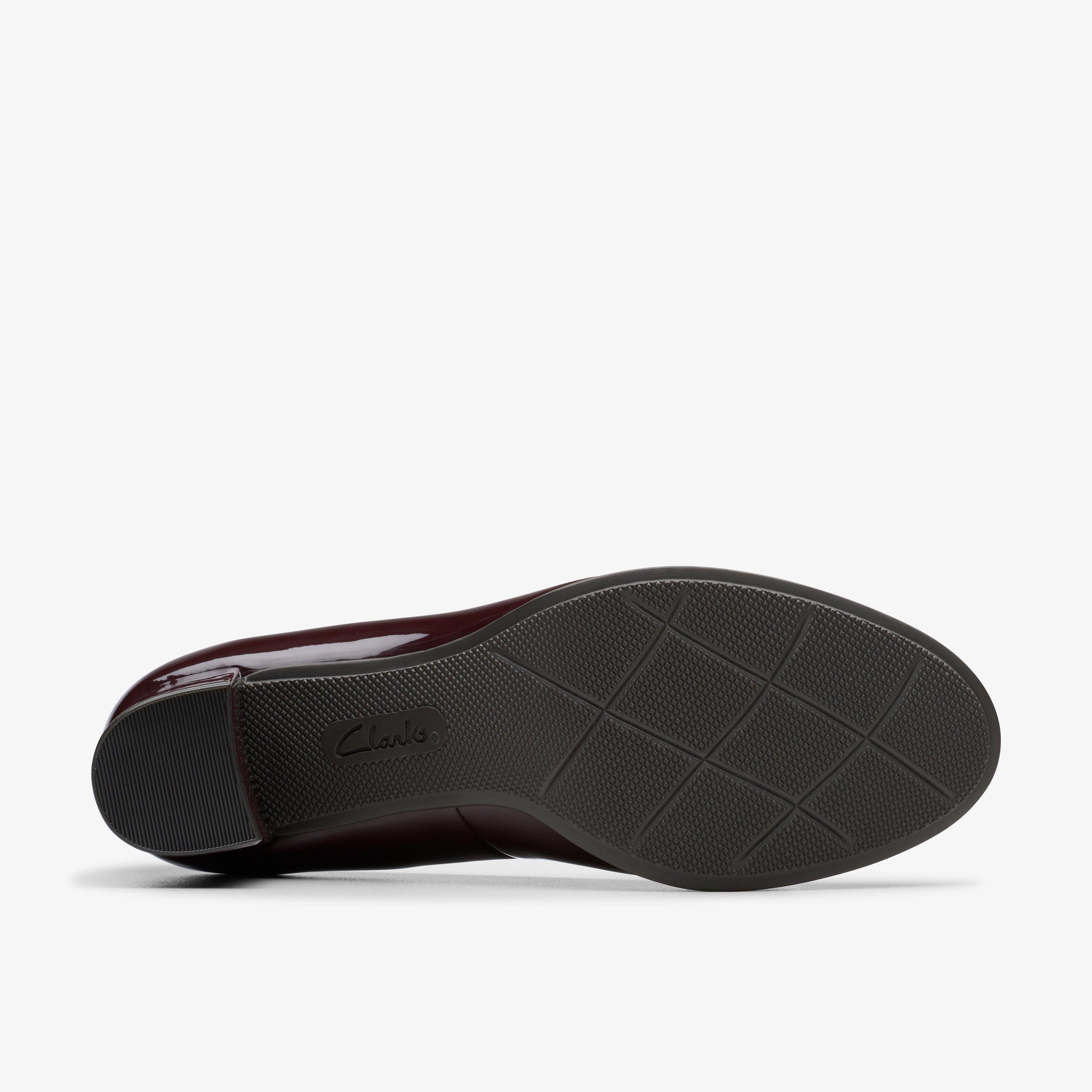 Bayla Carly Merlot Heels Court Shoes, view 3 of 6