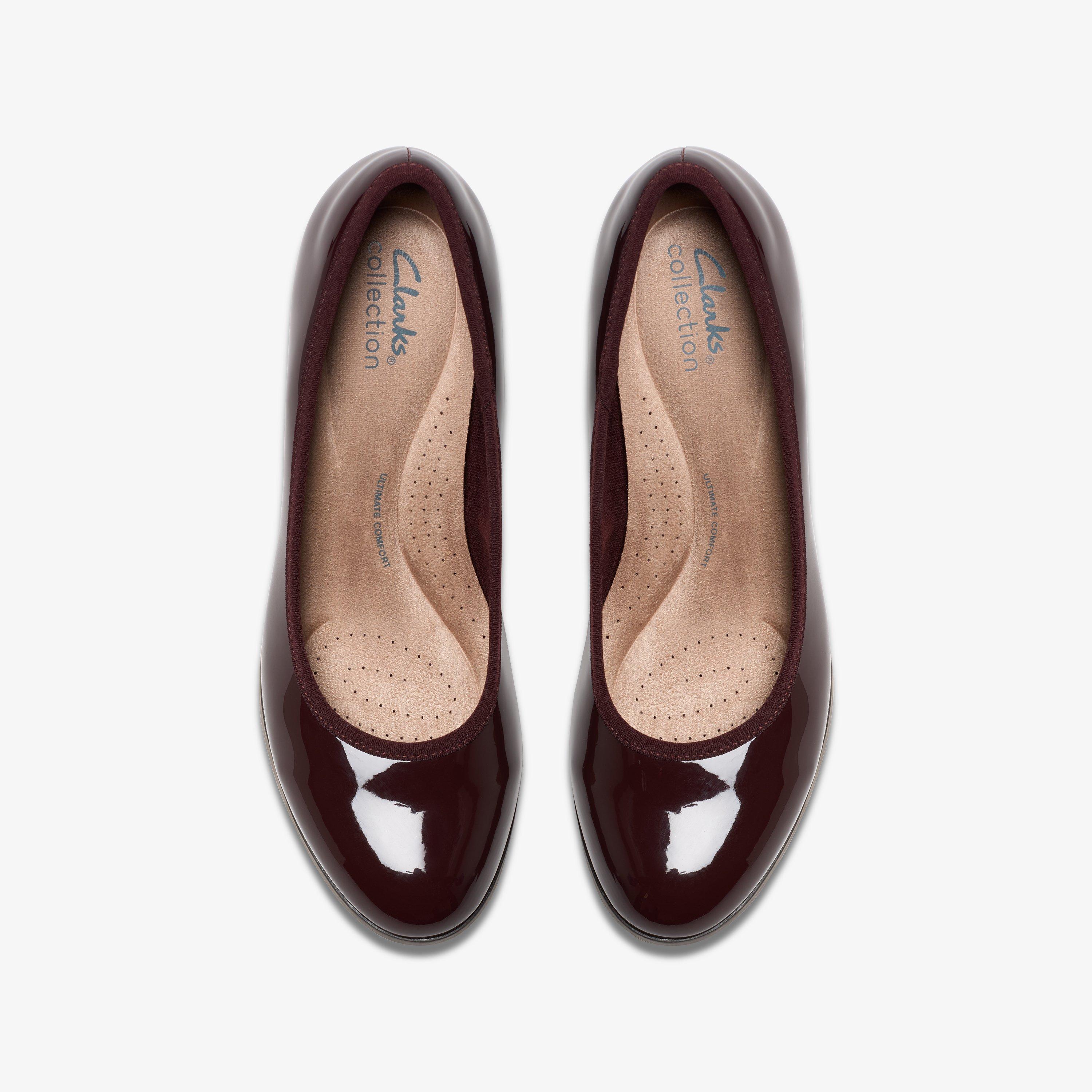 Bayla Carly Merlot Heels Court Shoes, view 6 of 6