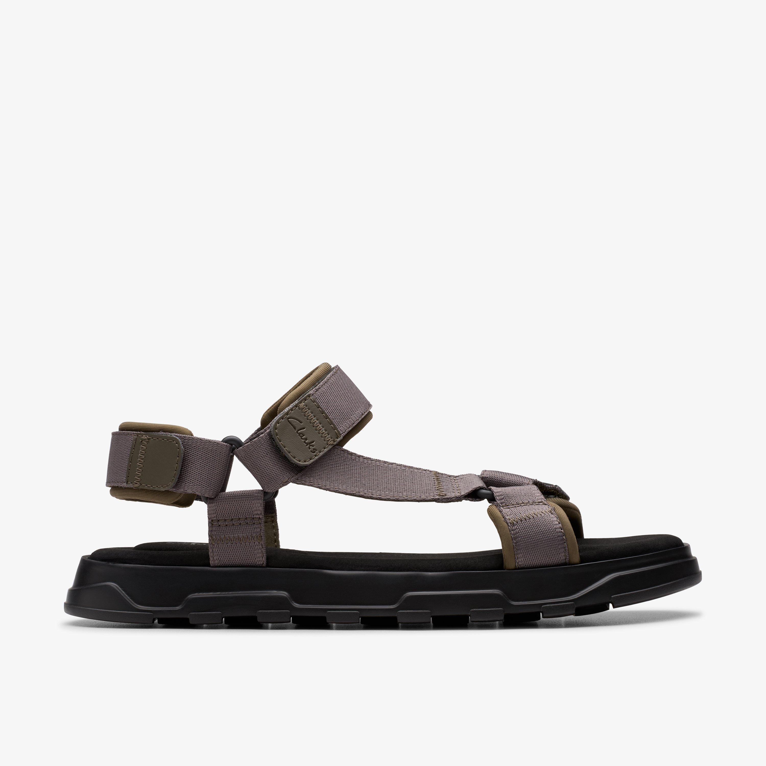 Kilver Strap Khaki Flat Sandals, view 1 of 6