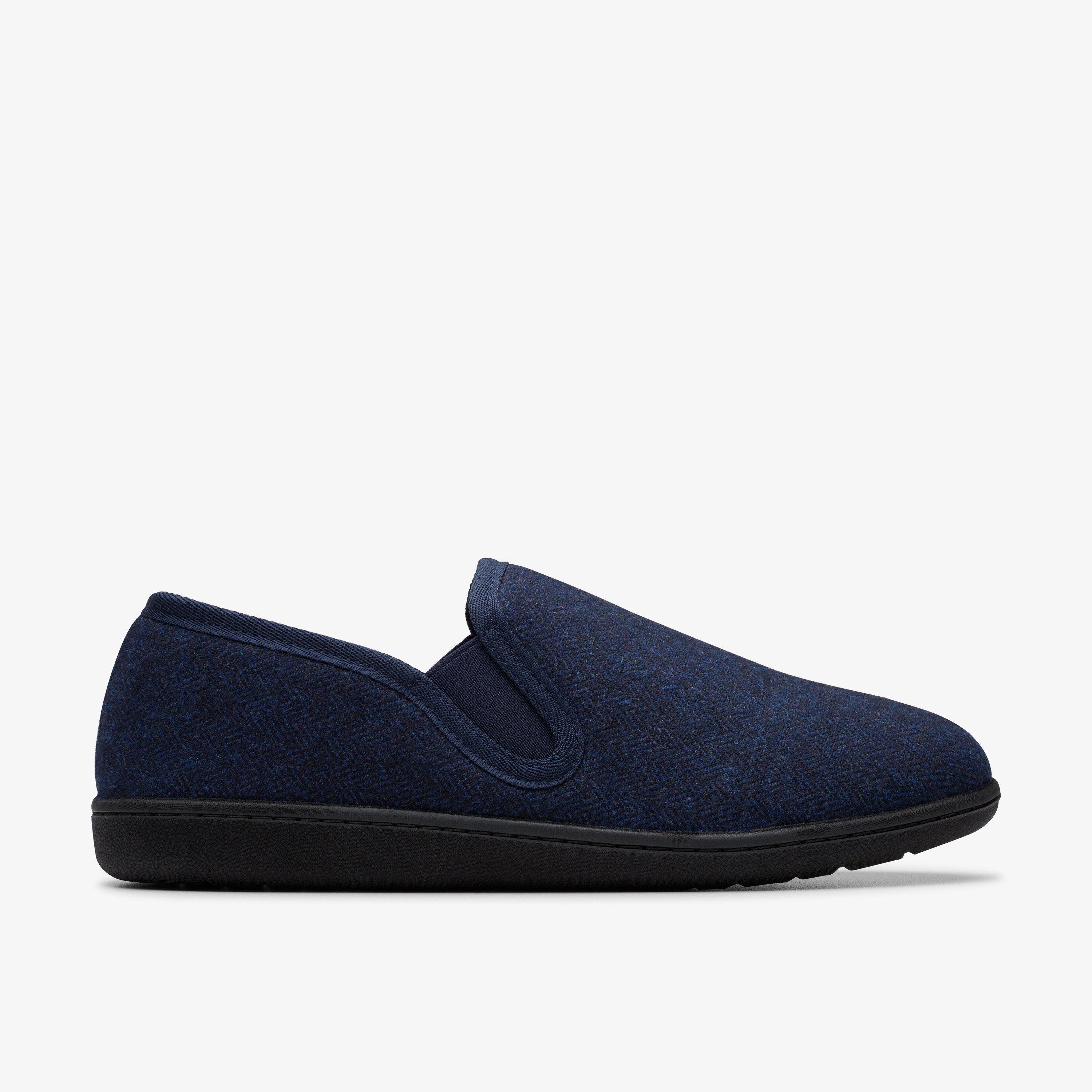 King Ease Navy Interest Slippers Slip Ons, view 1 of 6