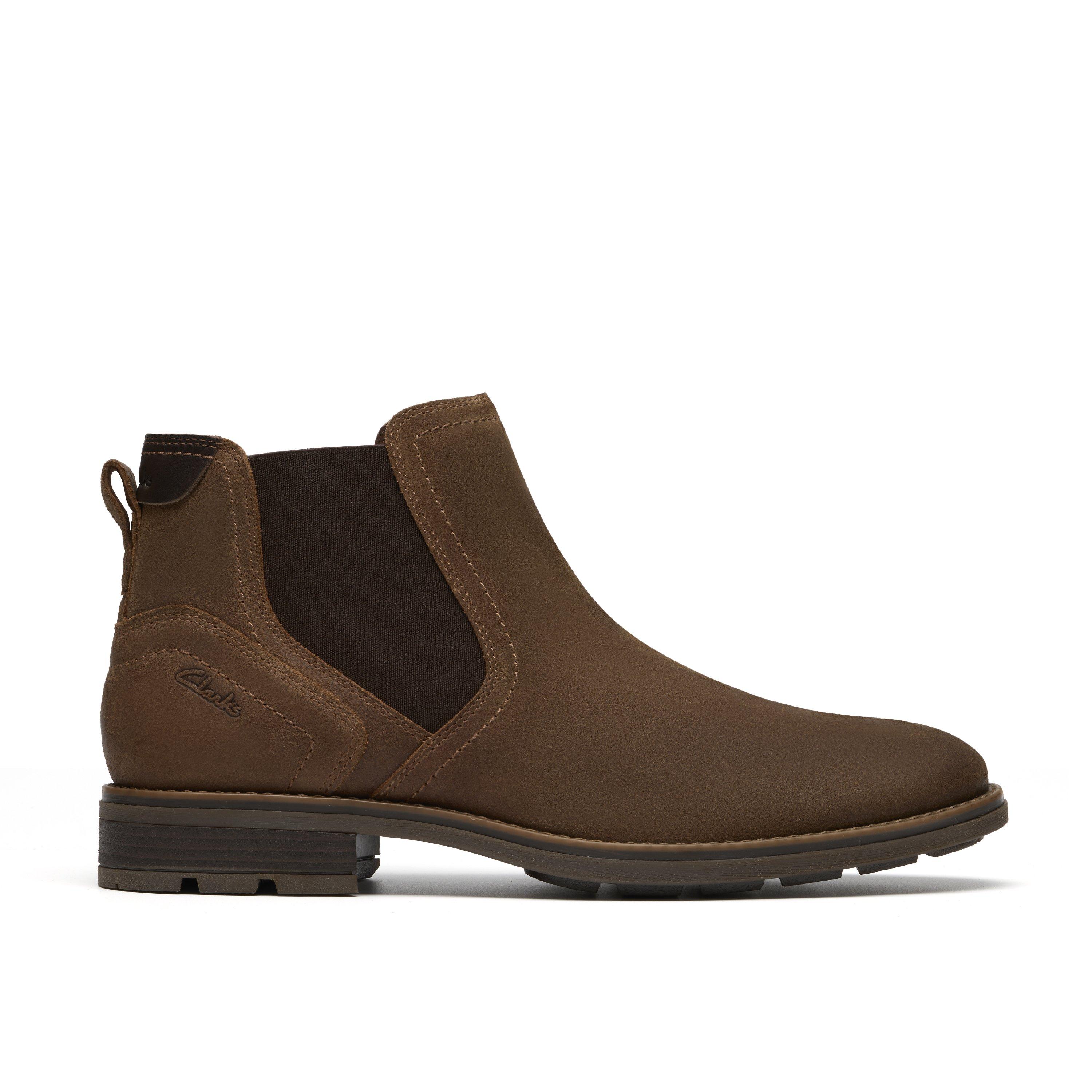 Clarks Mens Emmet Easy Ankle Boots,Chelsea Boots by Clarks (US) — Clarks (US)