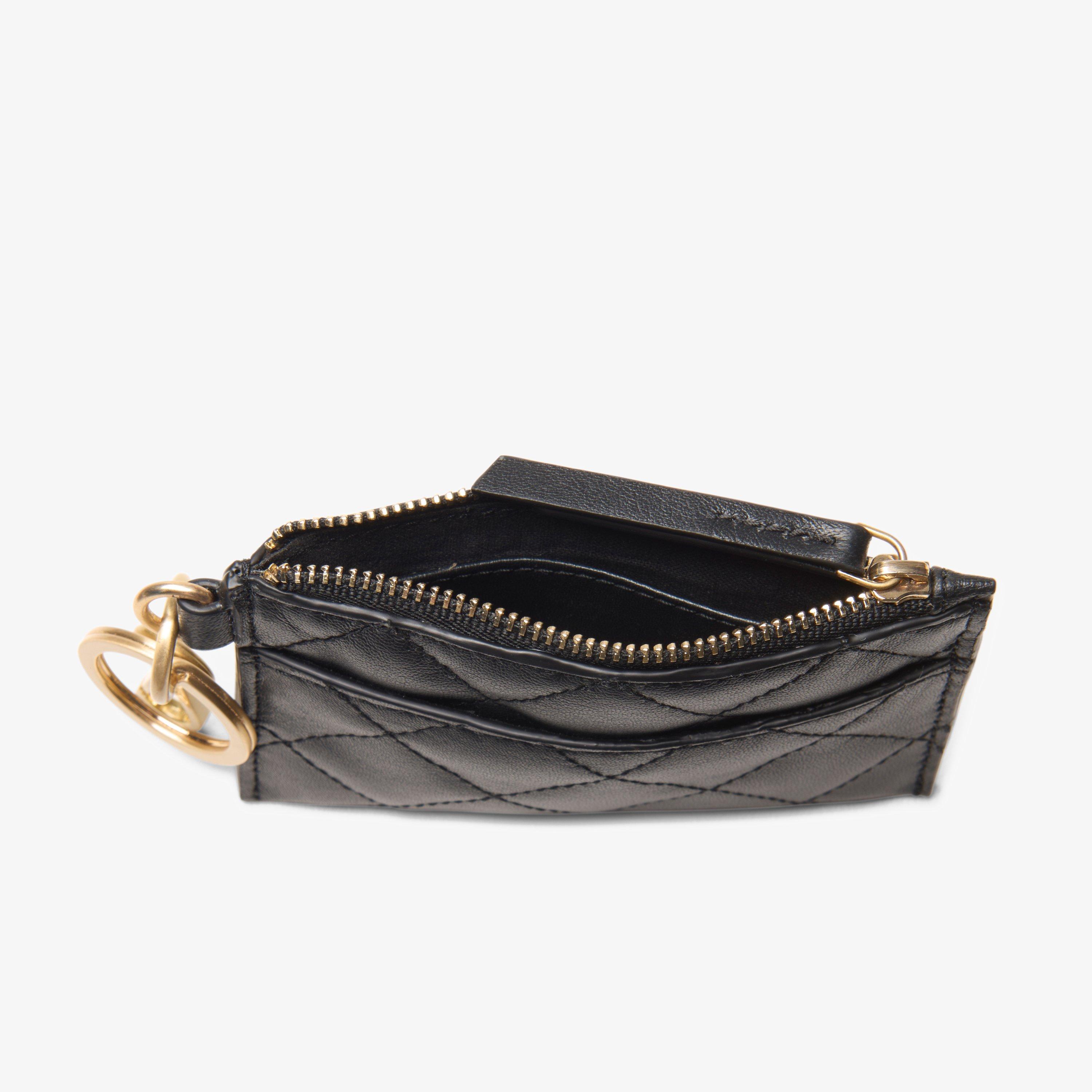 Quilted Card — Black