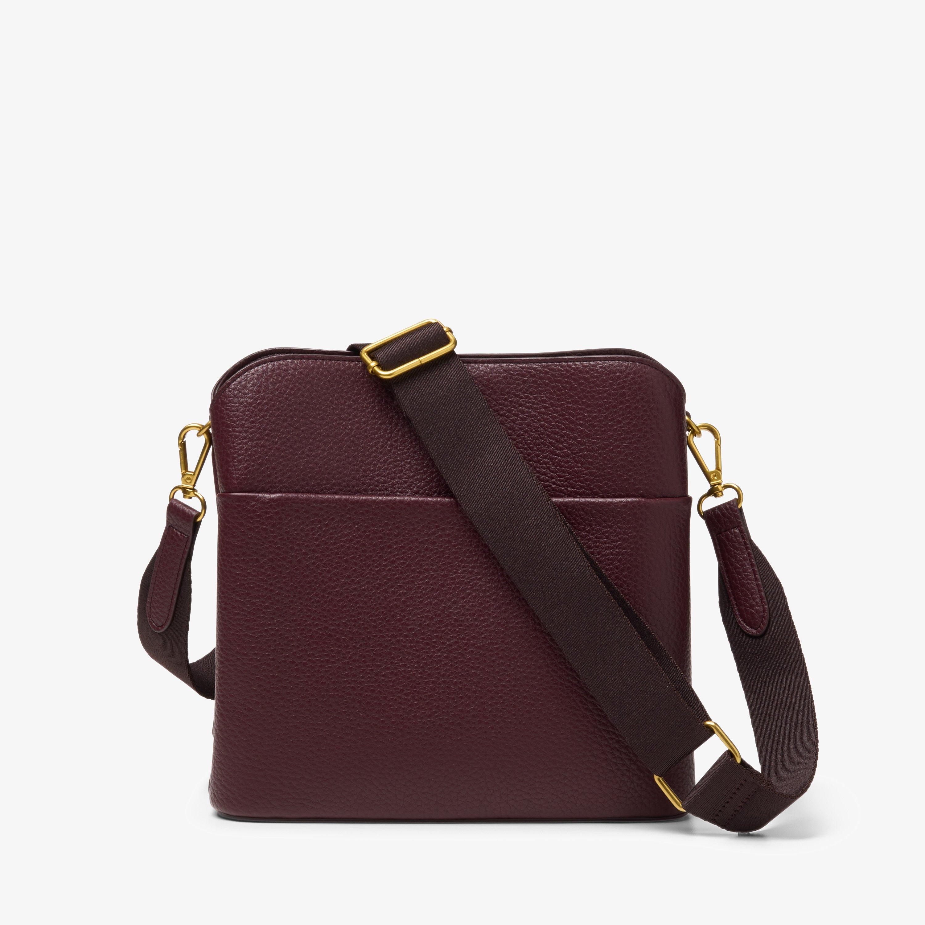 Clara Crossbody Burgundy Cross Body Bag Shoulder Bag, view 1 of 4