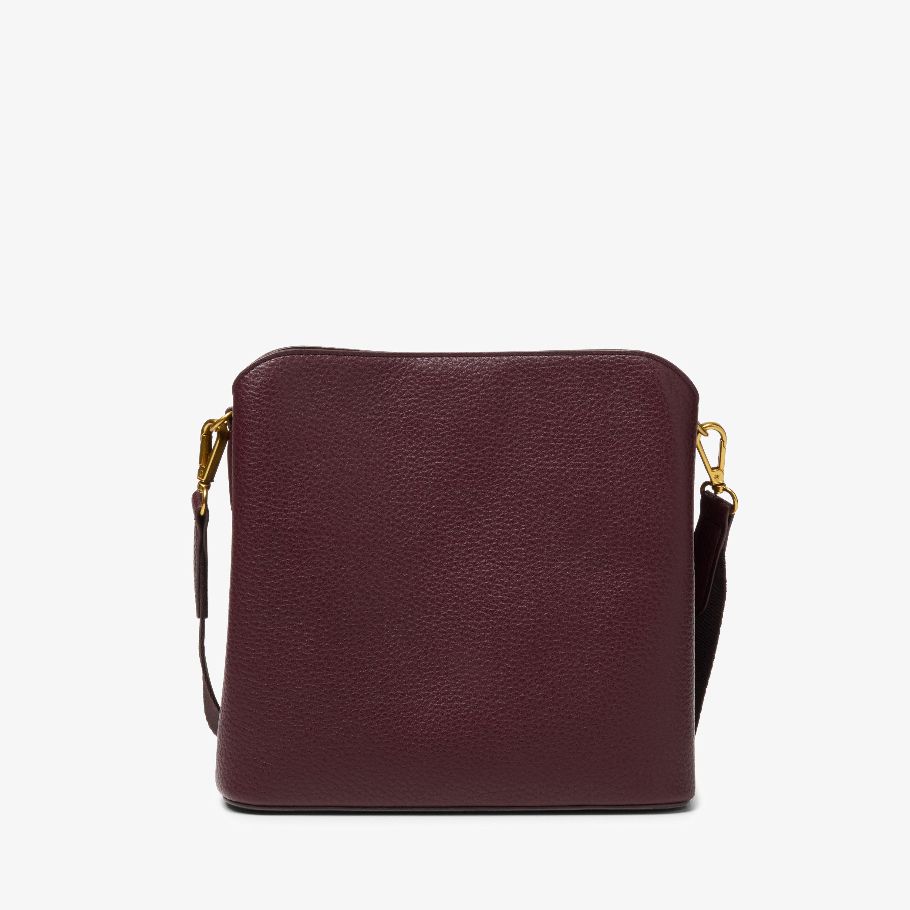Clara Crossbody Bag Burgundy Cross Body Bag, view 2 of 4
