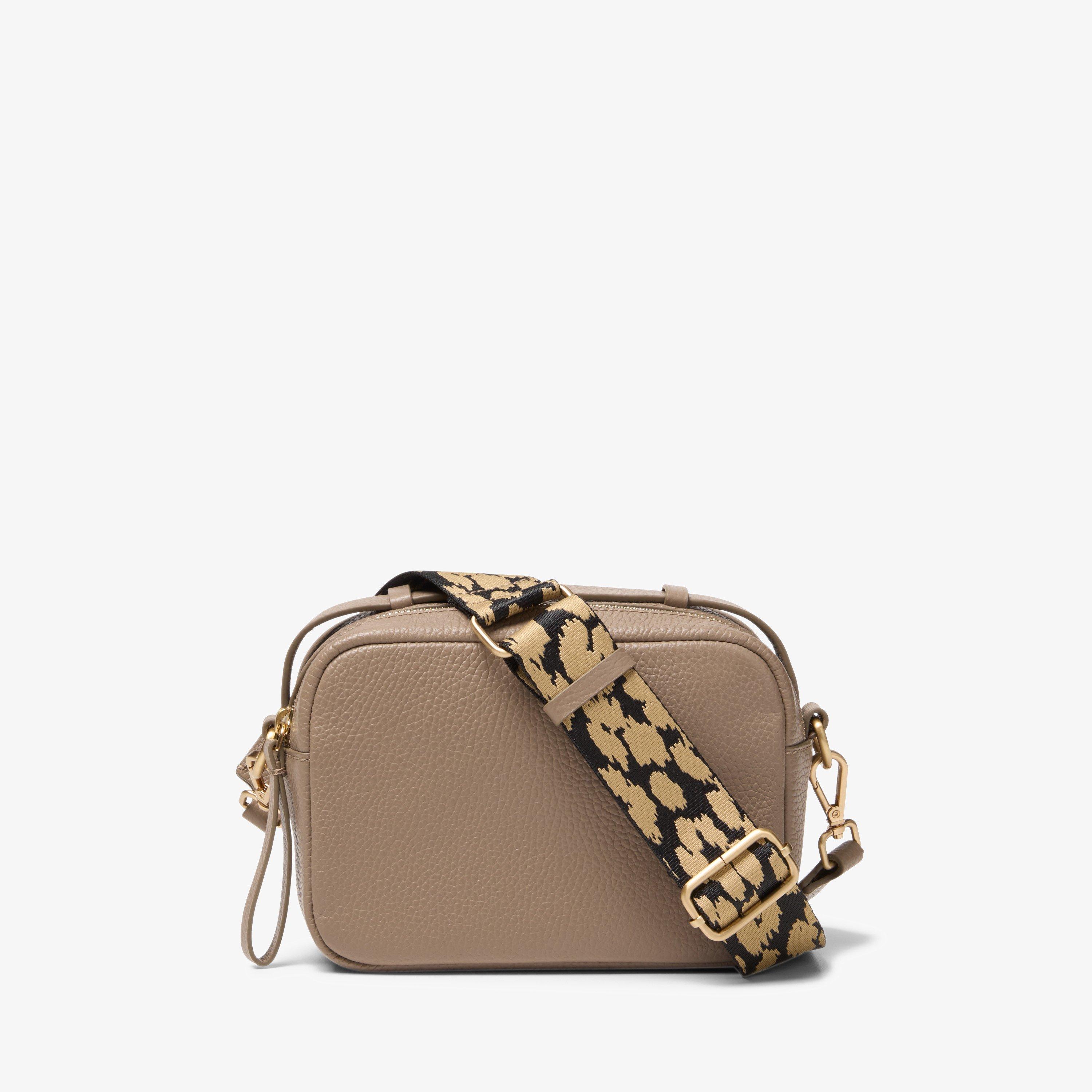 Camera Cross Pebble Leather Cross Body Bag, view 1 of 4