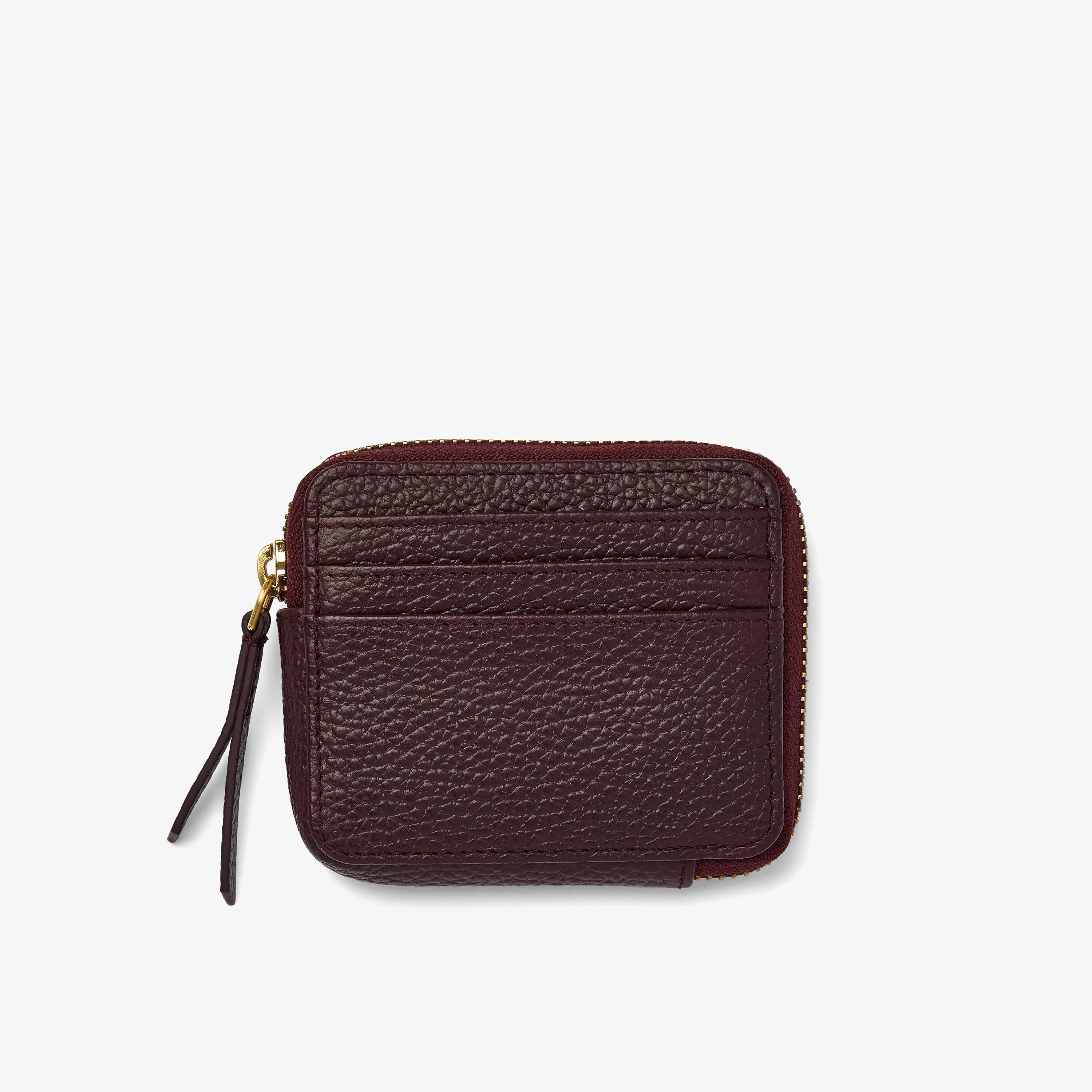 Roslyn Small Burgundy Purse, view 1 of 3