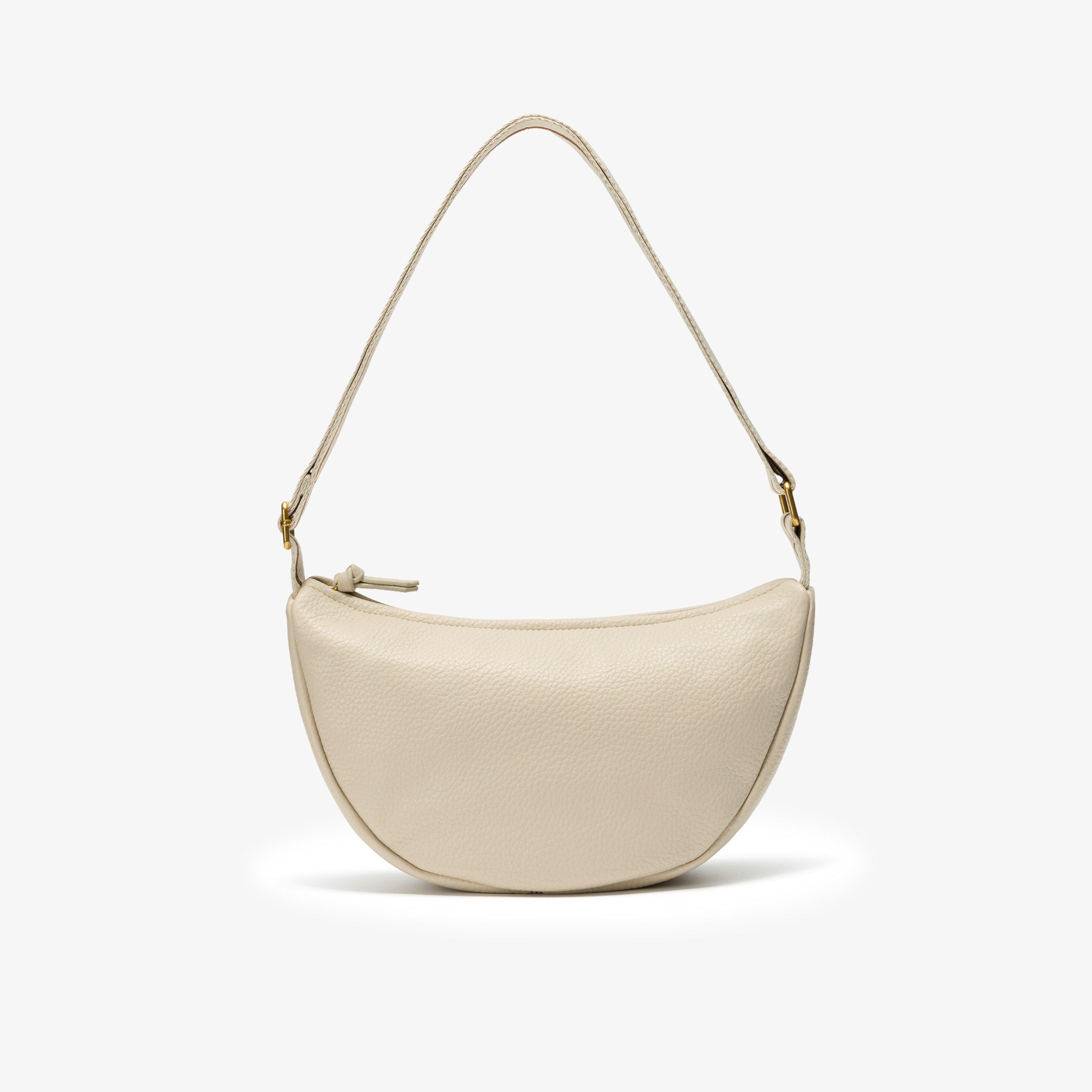 Crescent Sling Cream Cross Body Bag Shoulder Bag, view 1 of 6