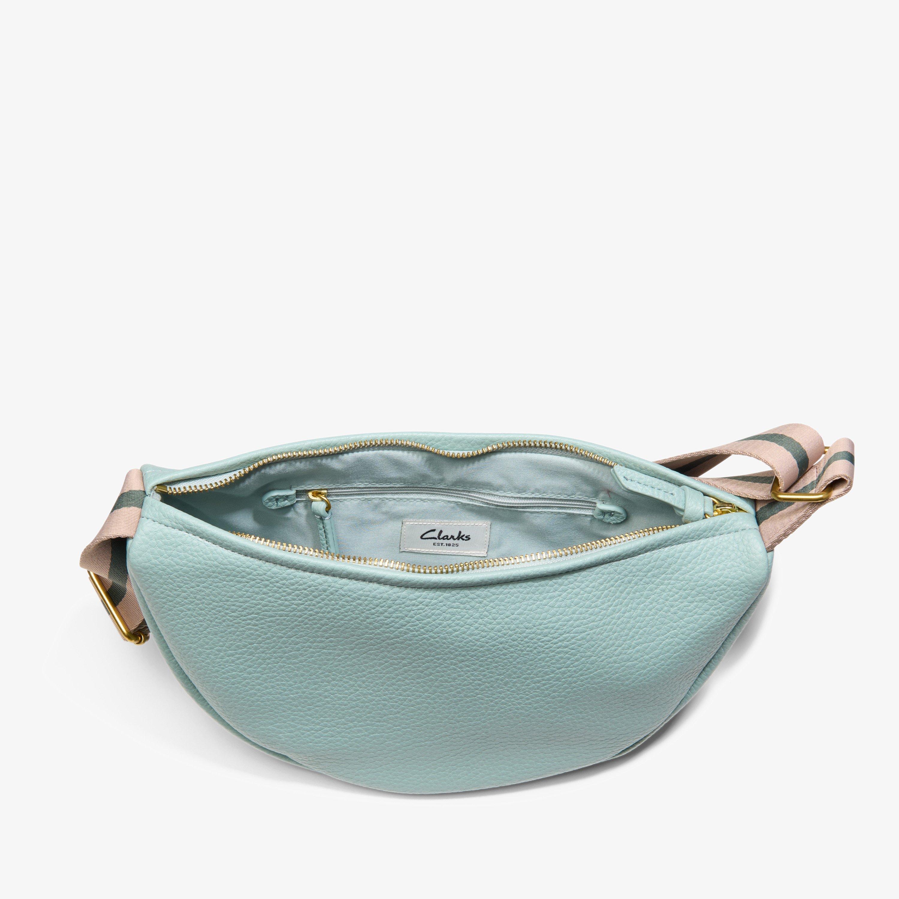 Crescent Sling Aqua Combination Cross Body Bag, view 4 of 4