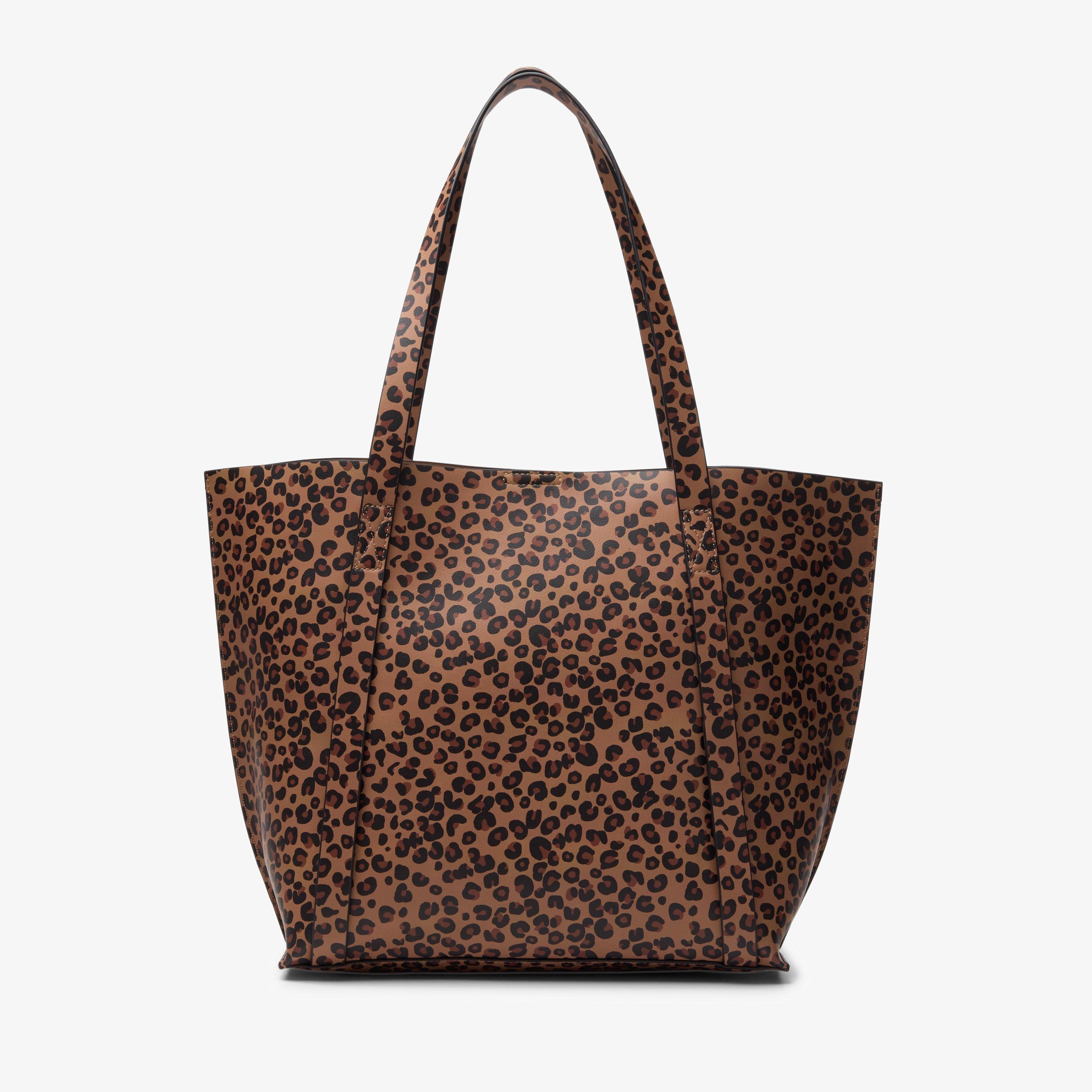 Workwear Tote Leopard Print Tote Bag Shoulder Bag, view 1 of 4