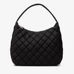 Quilted Tote Bag in Black