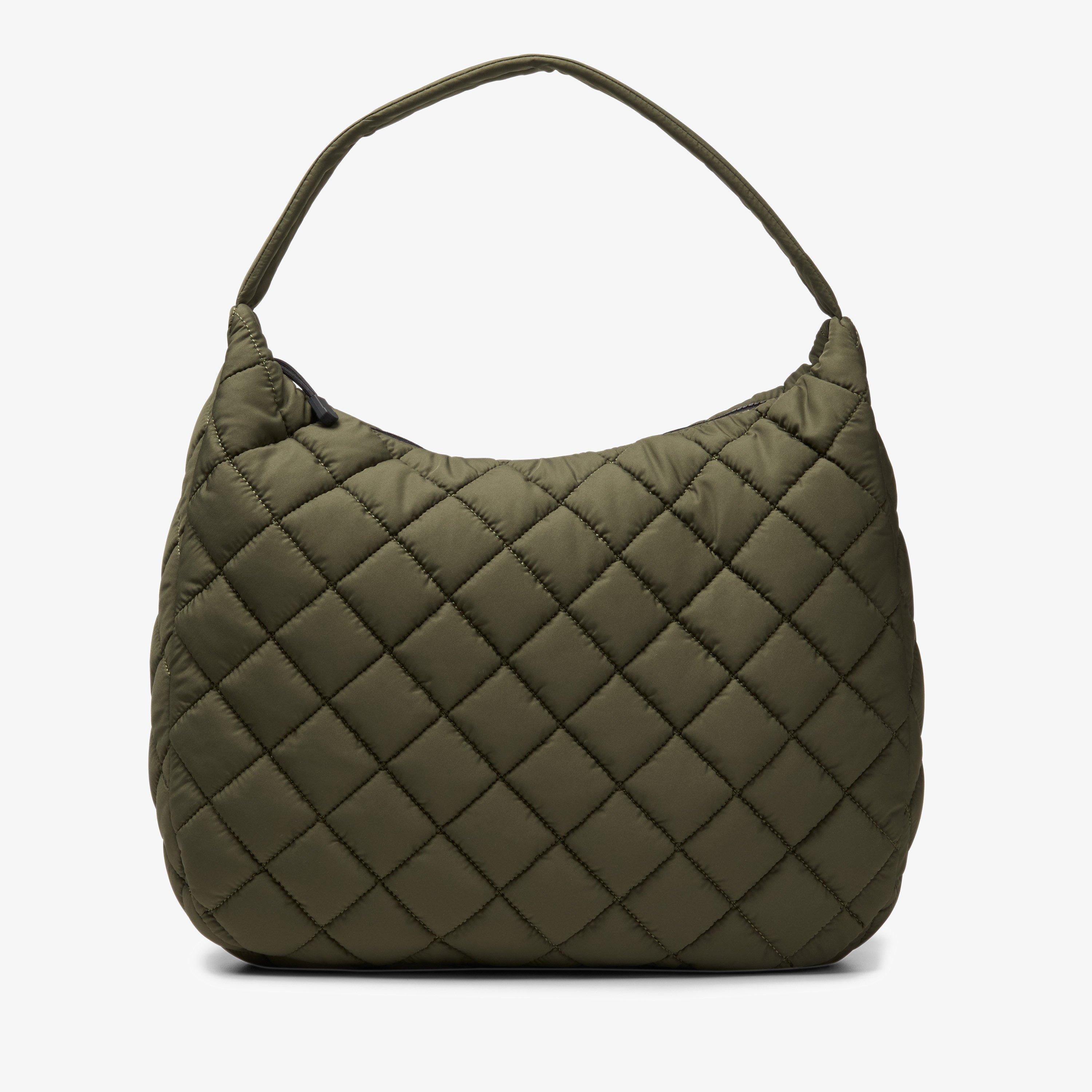 Quilted Tote Olive Tote Bag Shoulder Bag, view 1 of 4