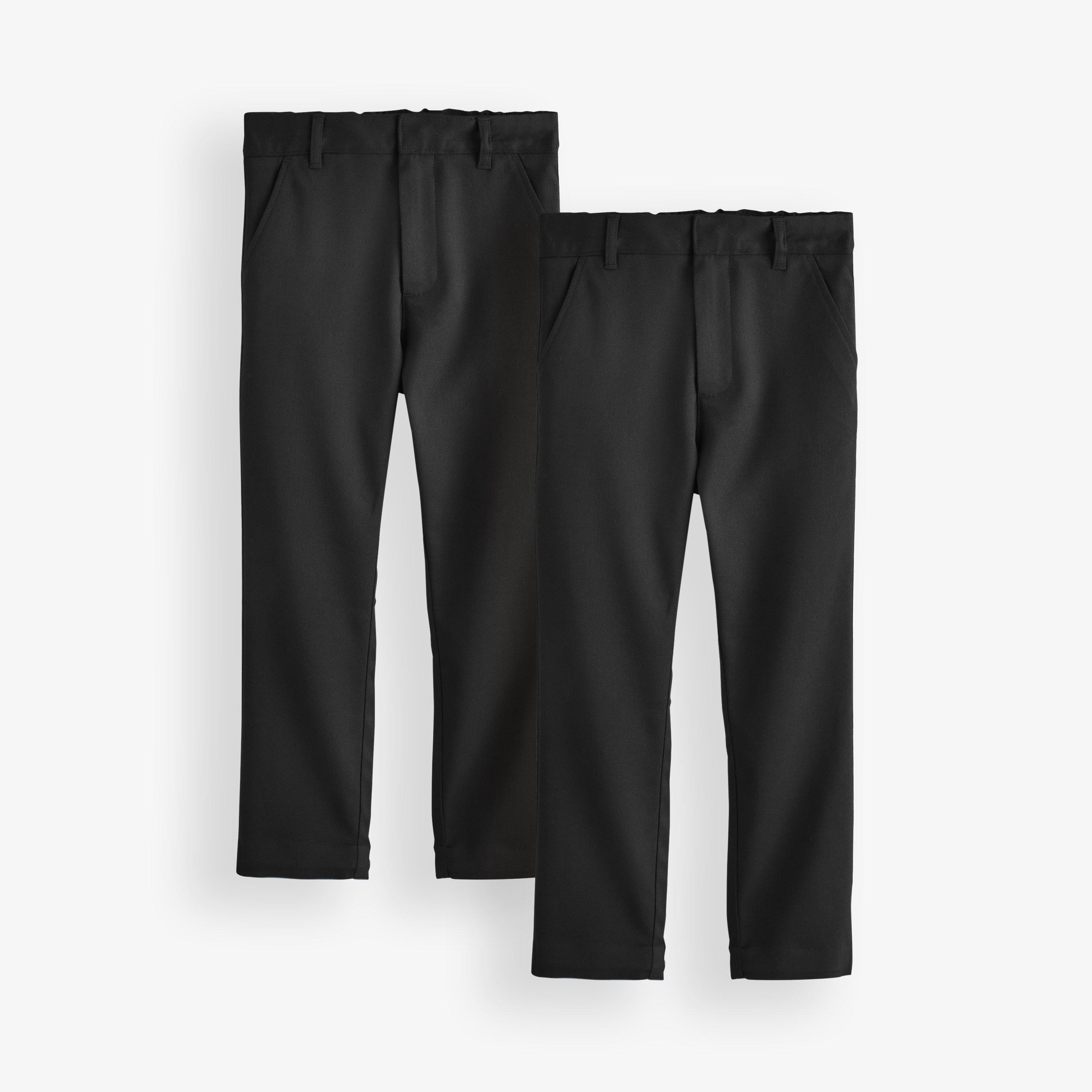 2 Pack Trousers 5-6 years Black Trousers, view 1 of 1