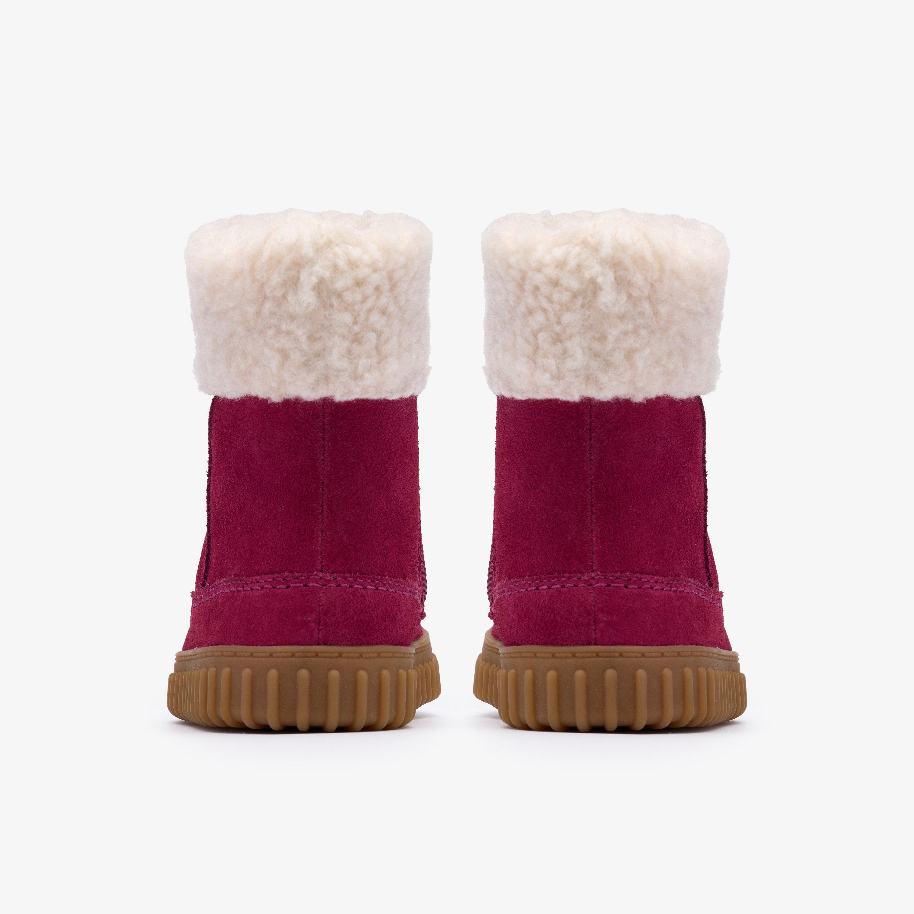 Cove Snug Toddler Berry Suede