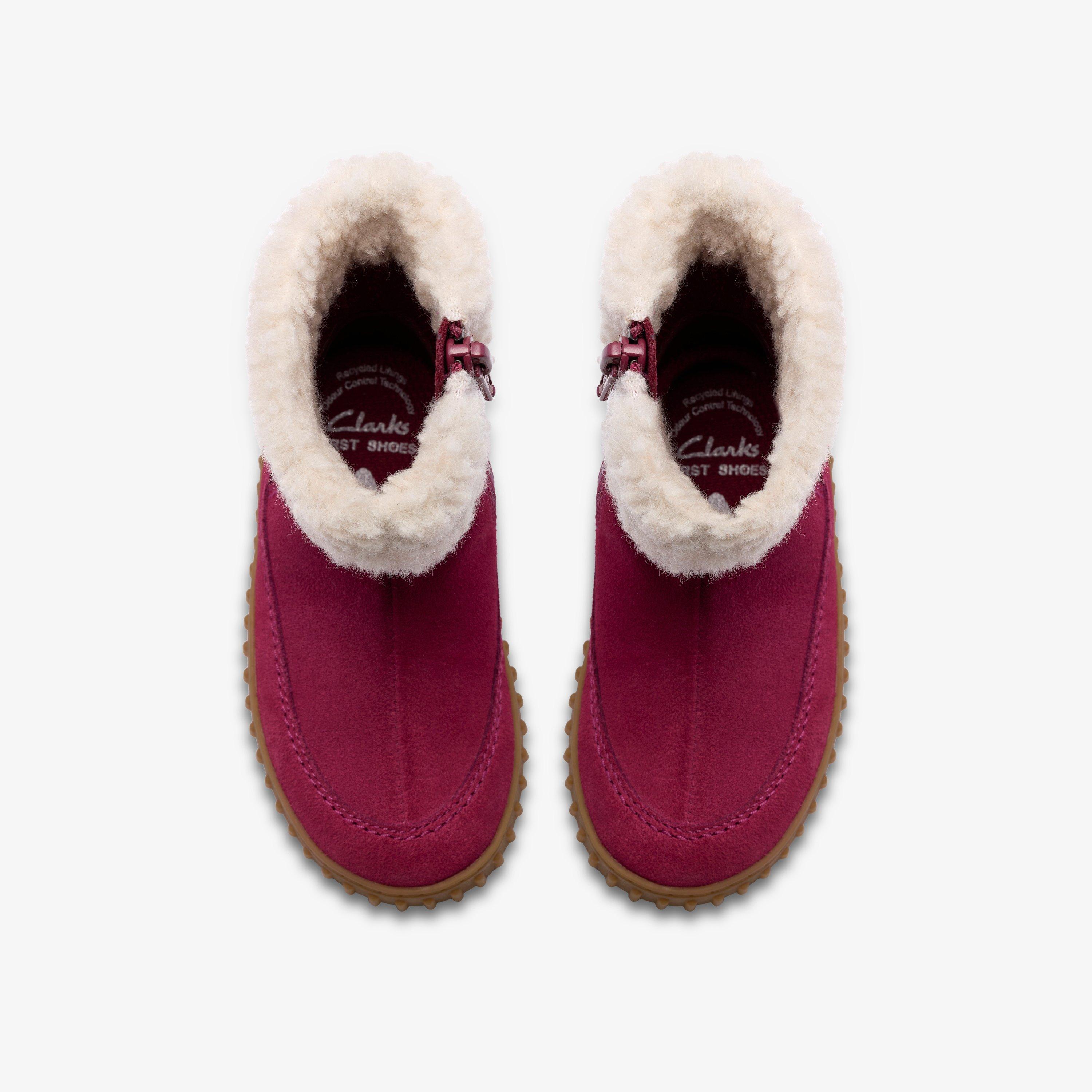 Cove Snug Toddler Berry Suede