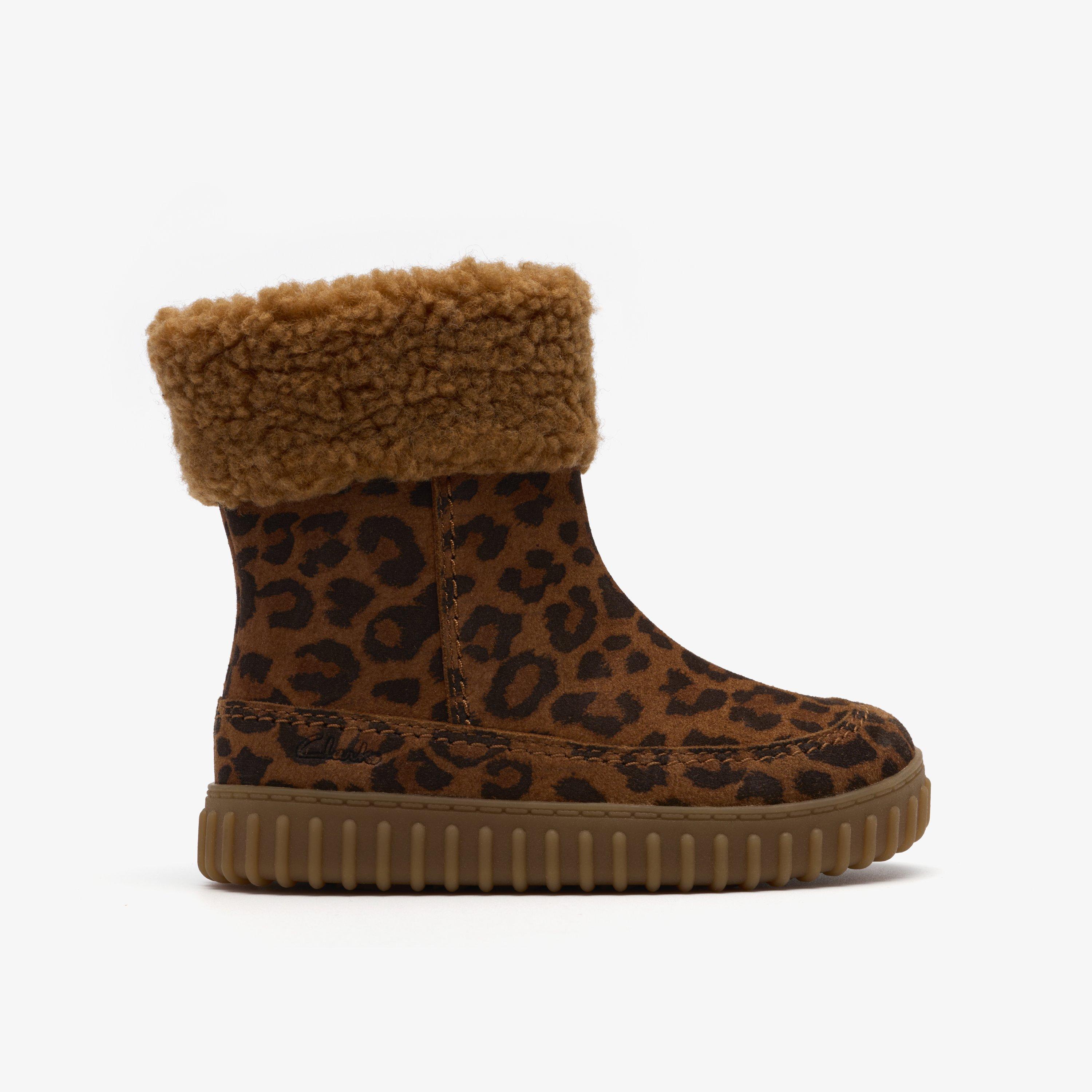 Cove Snug Toddler Luipaardprint Enkellaarzen, view 1 of 6
