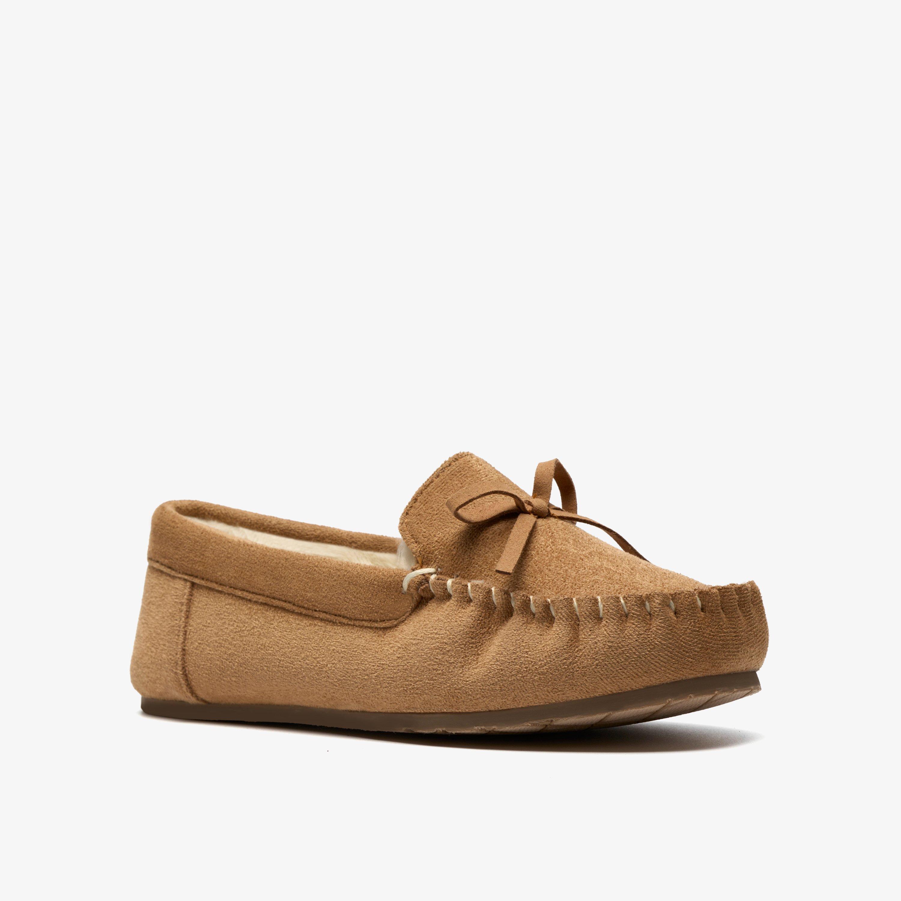 Ellora Cosy Tan Slippers, view 4 of 6