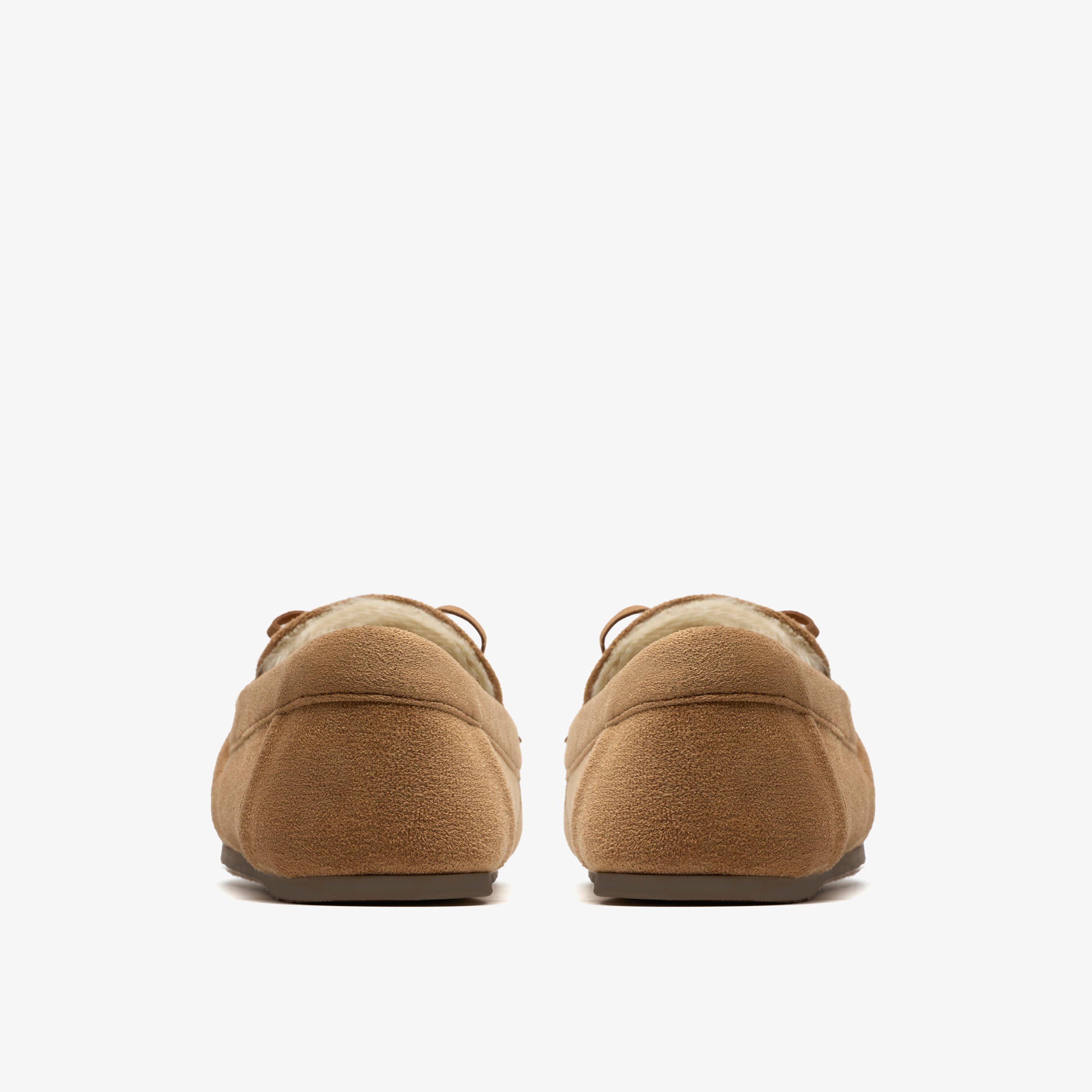 Ellora Cosy Tan Slippers, view 5 of 6