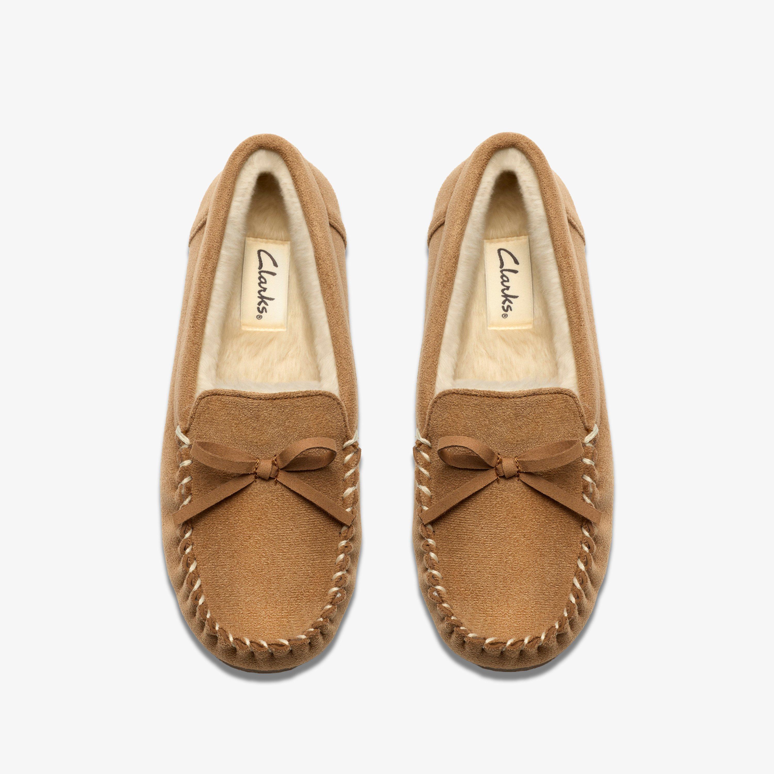 Ellora Cosy Tan Slippers, view 6 of 6
