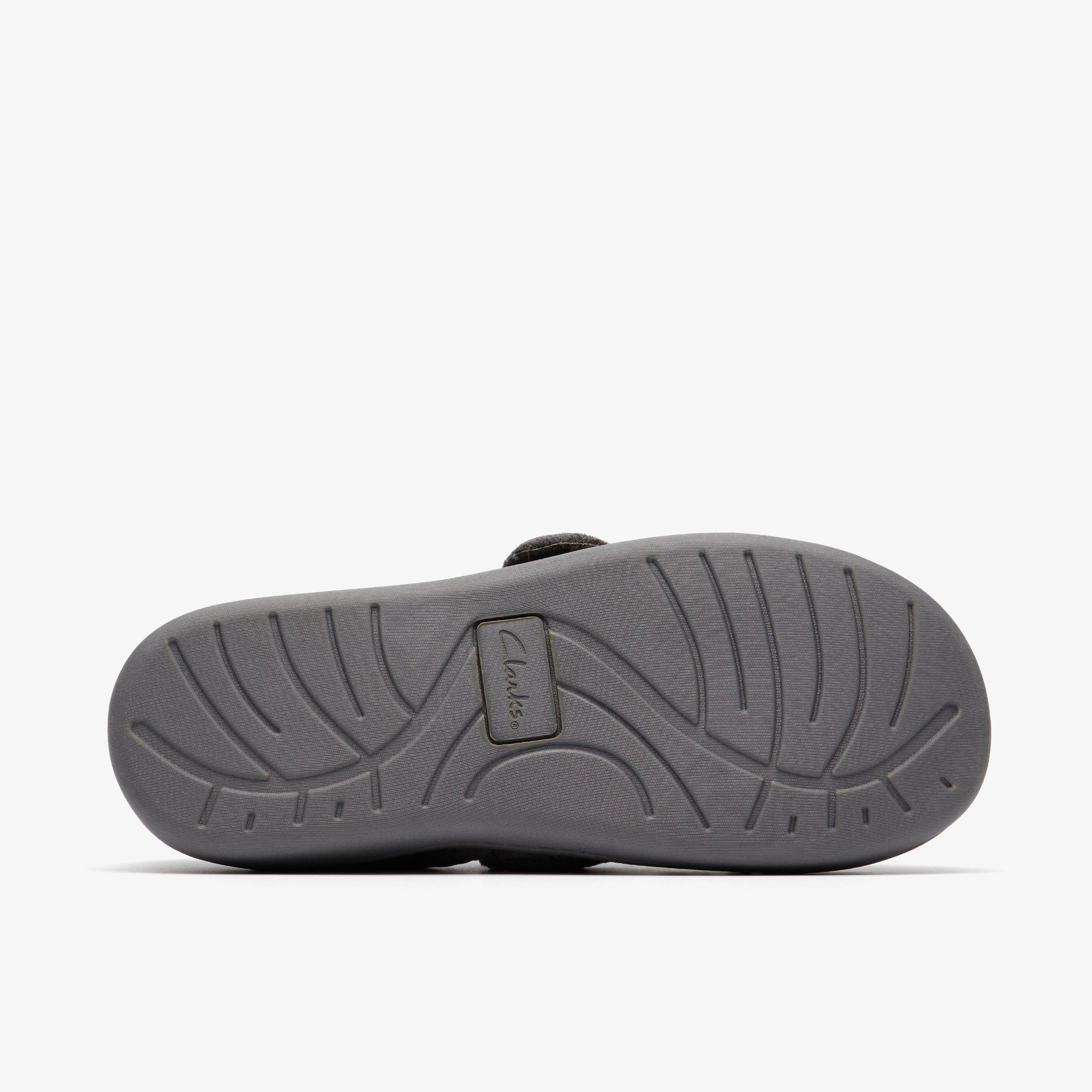 Luna Charm Dark Grey Slippers, view 3 of 6