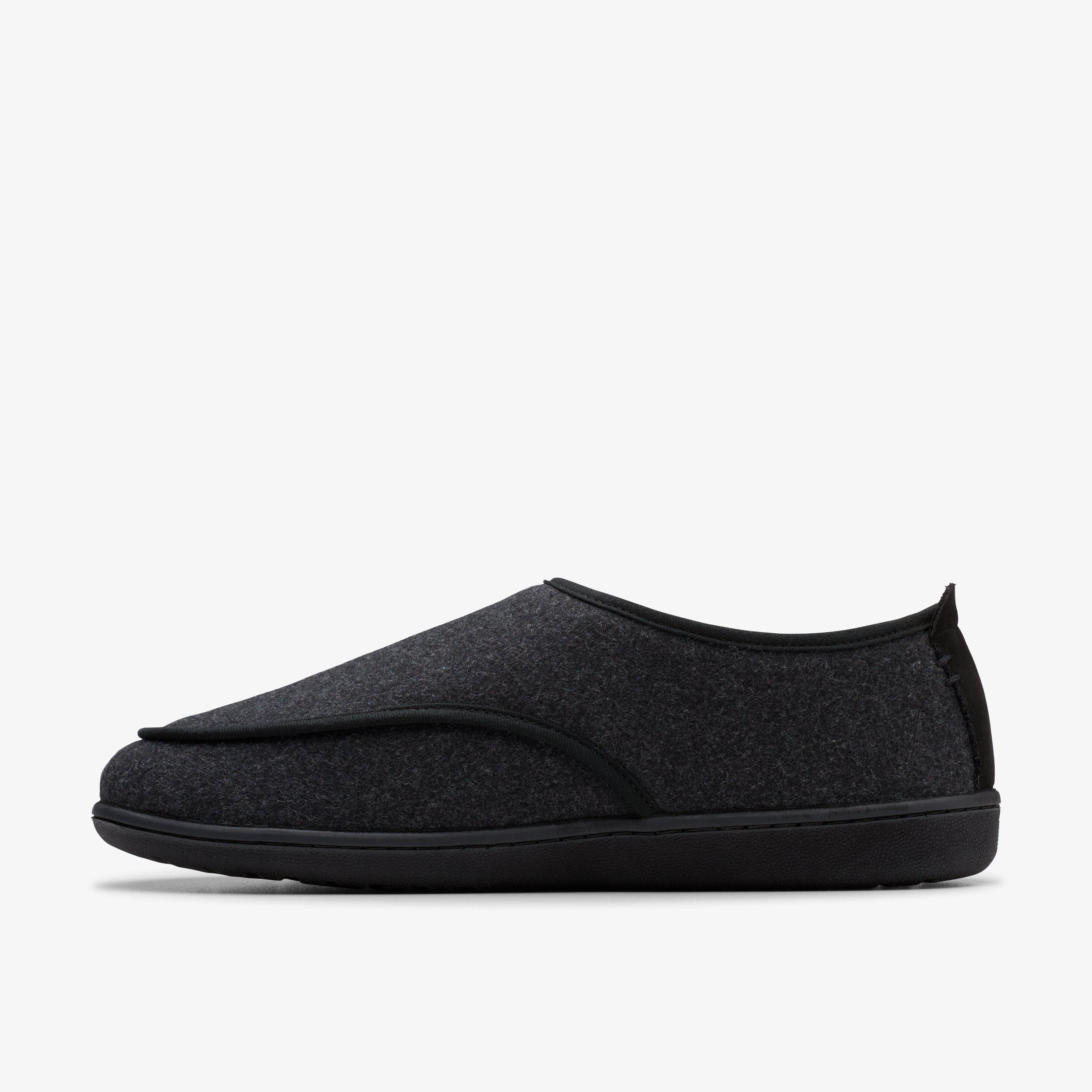 Haworth Strap Dark Grey Slippers, view 2 of 6