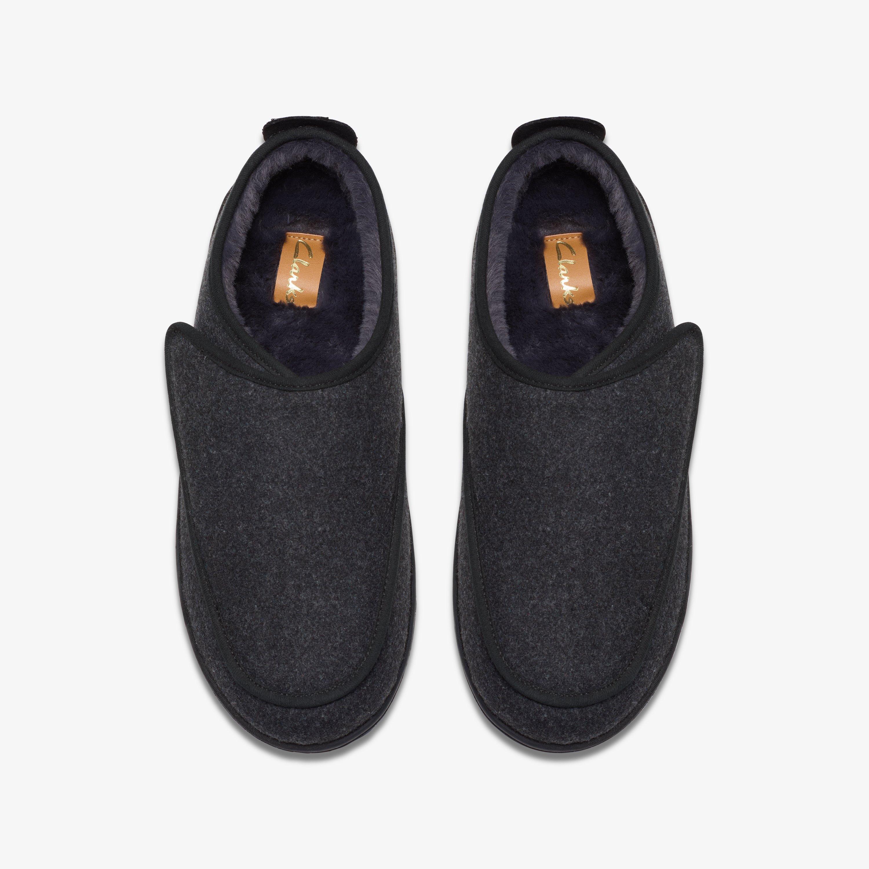 Haworth Strap Dark Grey Slippers, view 6 of 6