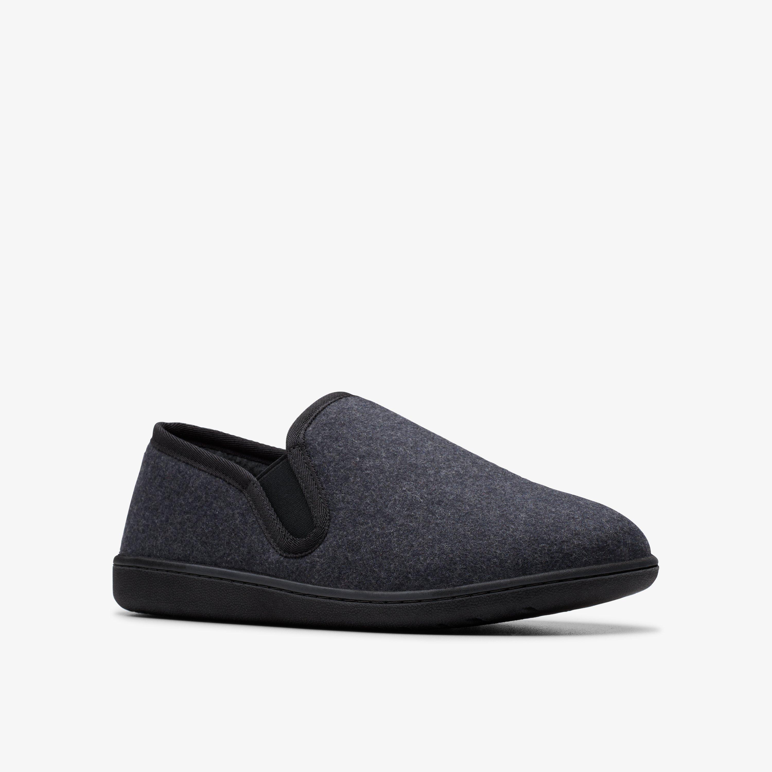 Haworth Ease Dark Grey Slippers, view 4 of 6