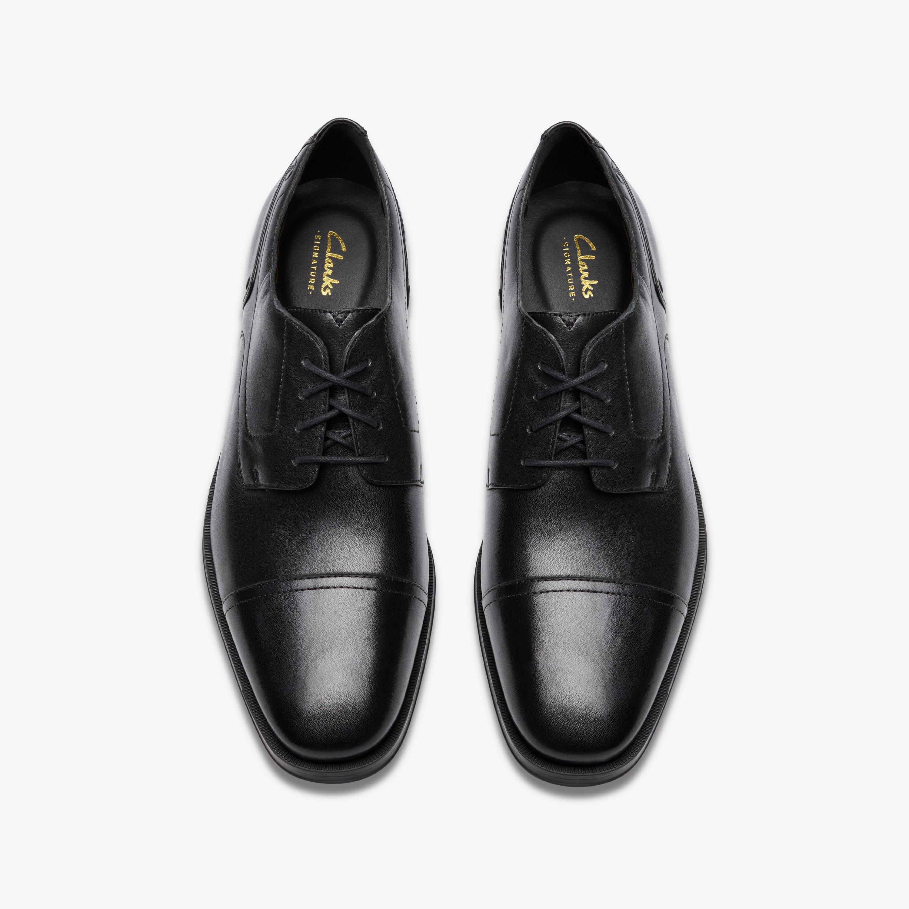 Paulton Cap Black Leather