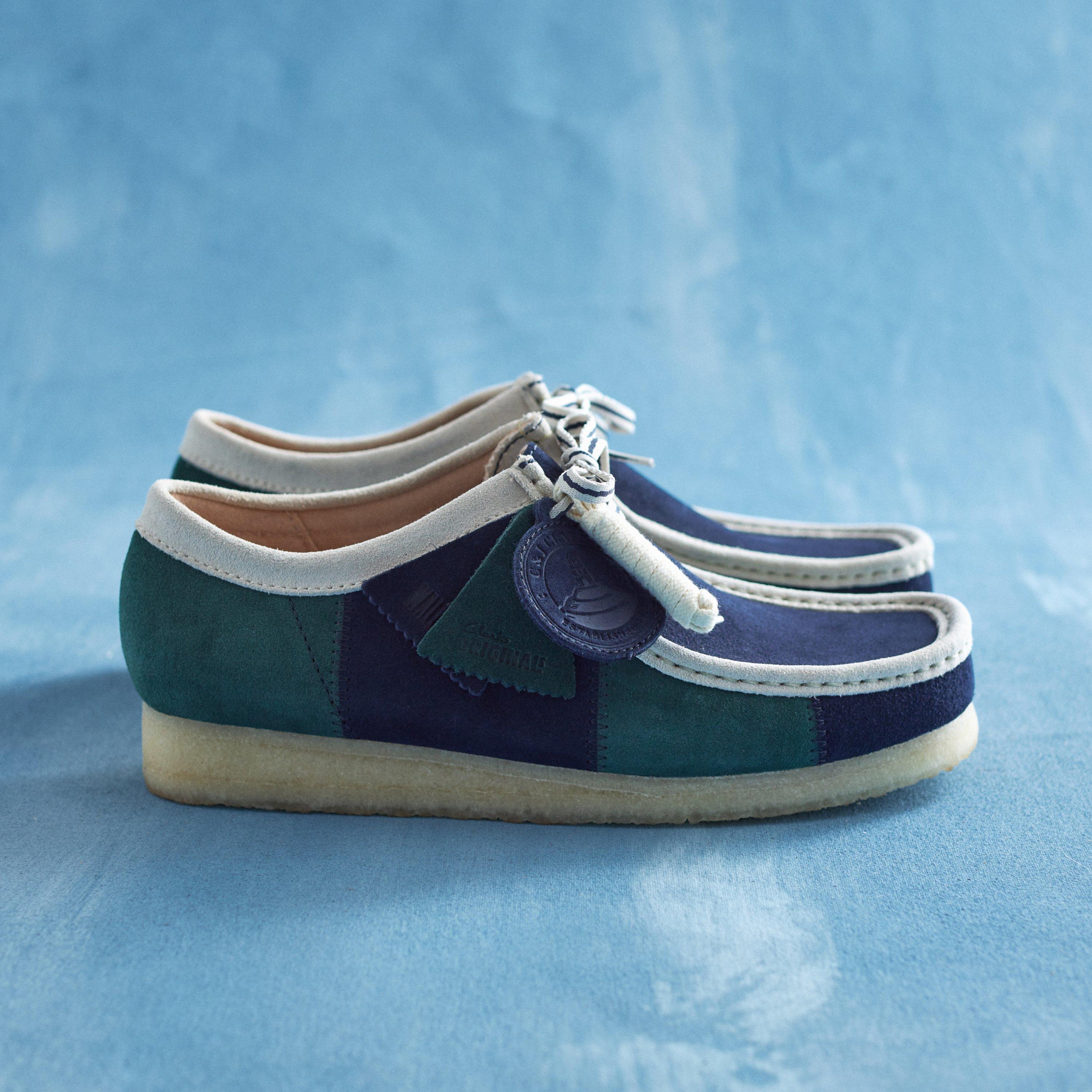 Wallabee Blue/Green Strip