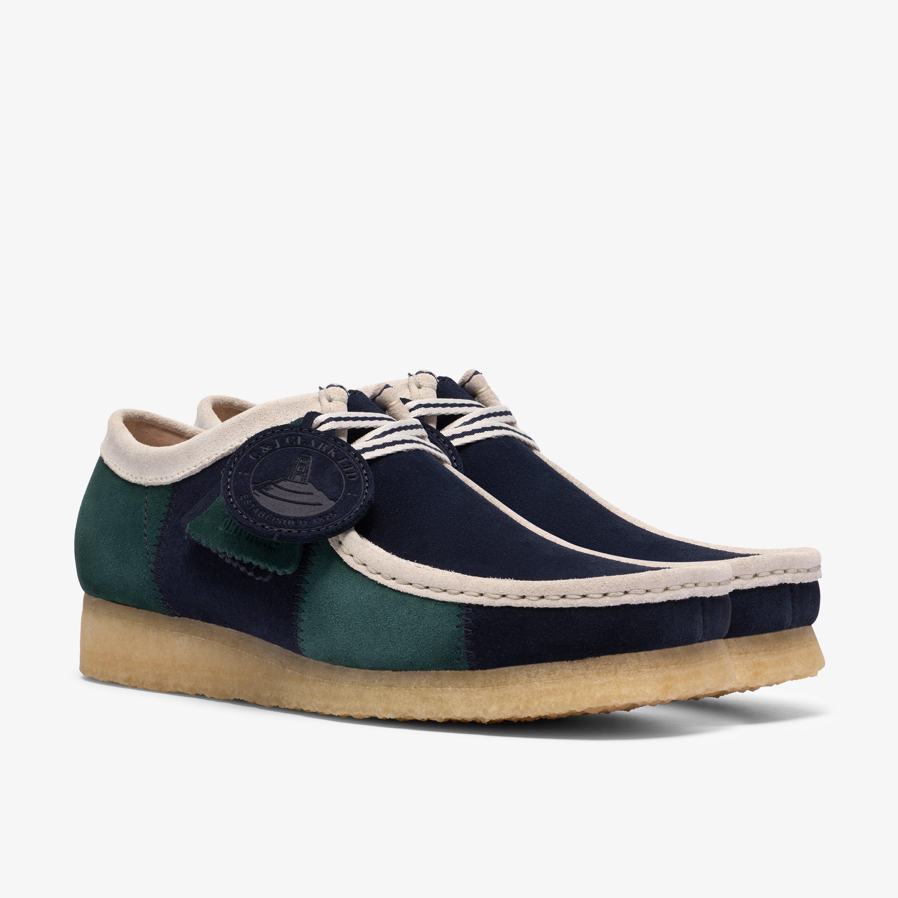 Wallabee Blue/Green Strip