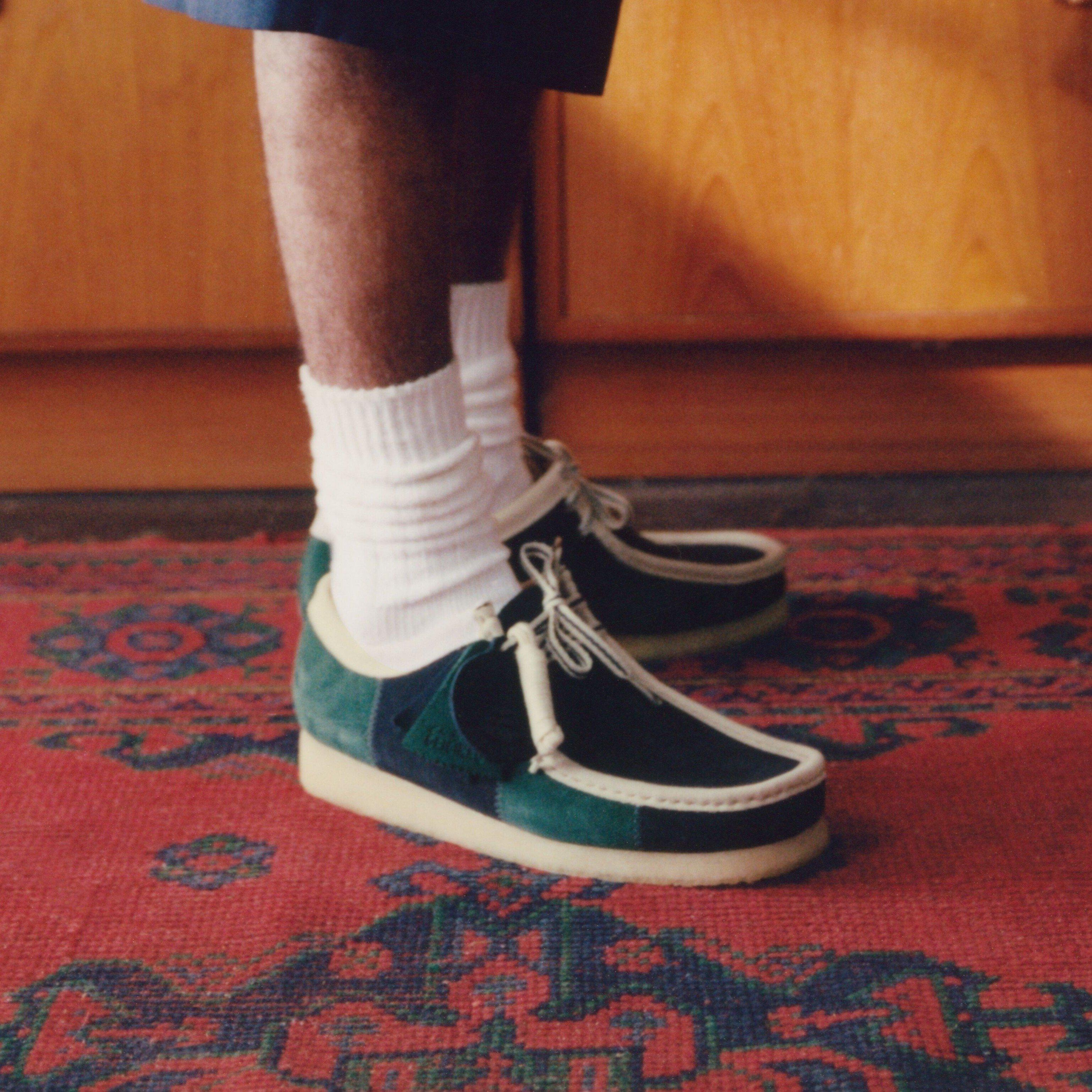 Wallabee Blue/Green Strip